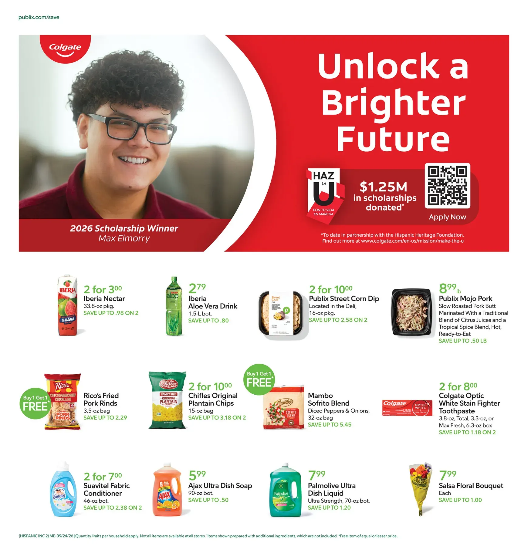 Weekly ad Current Publix - Hispanic Heritage Month leaflet valid from Thursday 09/24/2026 to Wednesday 09/30/2026 from September 24 to September 30 2026 - Page 2