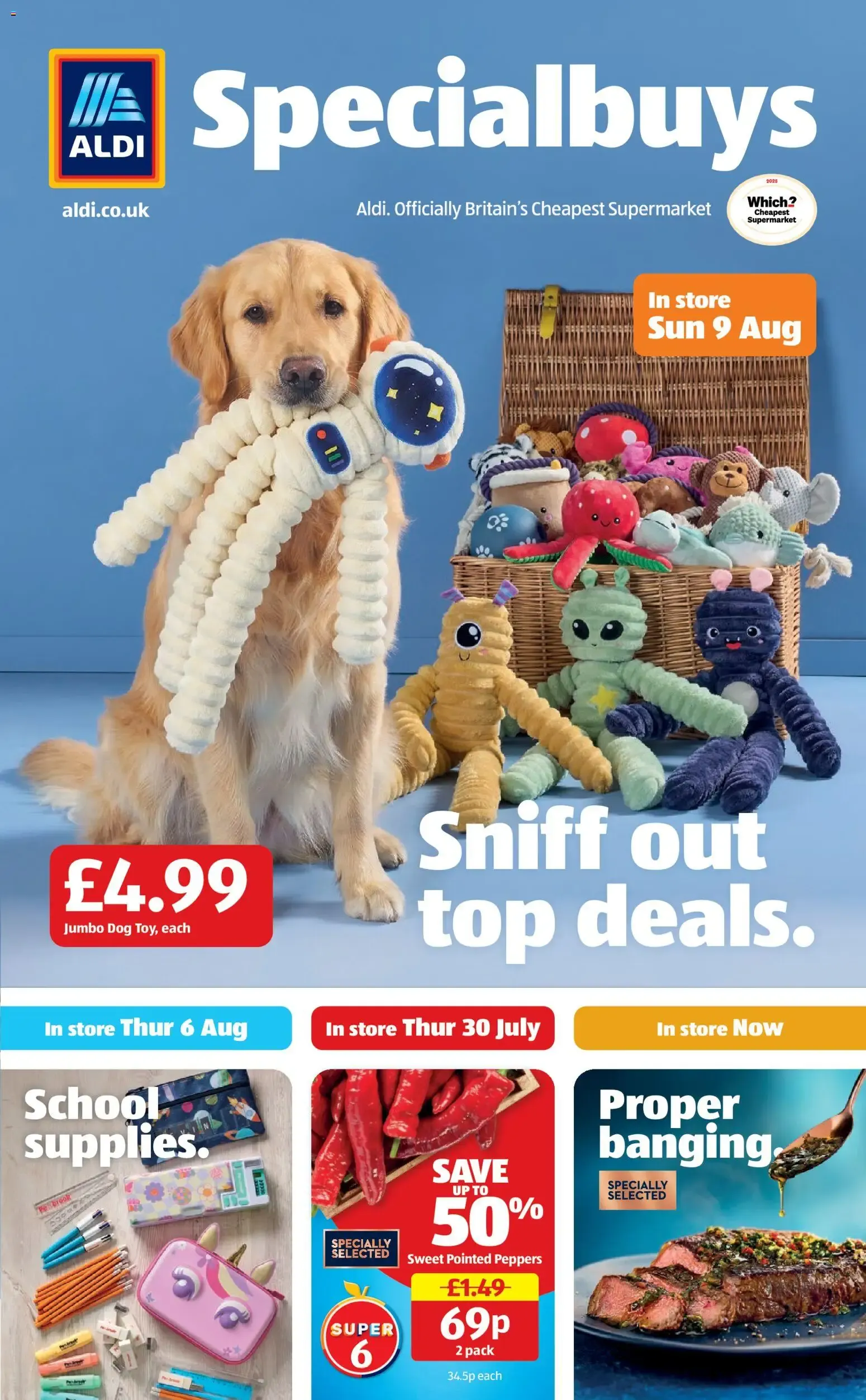 Aldi Specialbuys from 3 August to 12 August 2026 - Catalogue Page 1