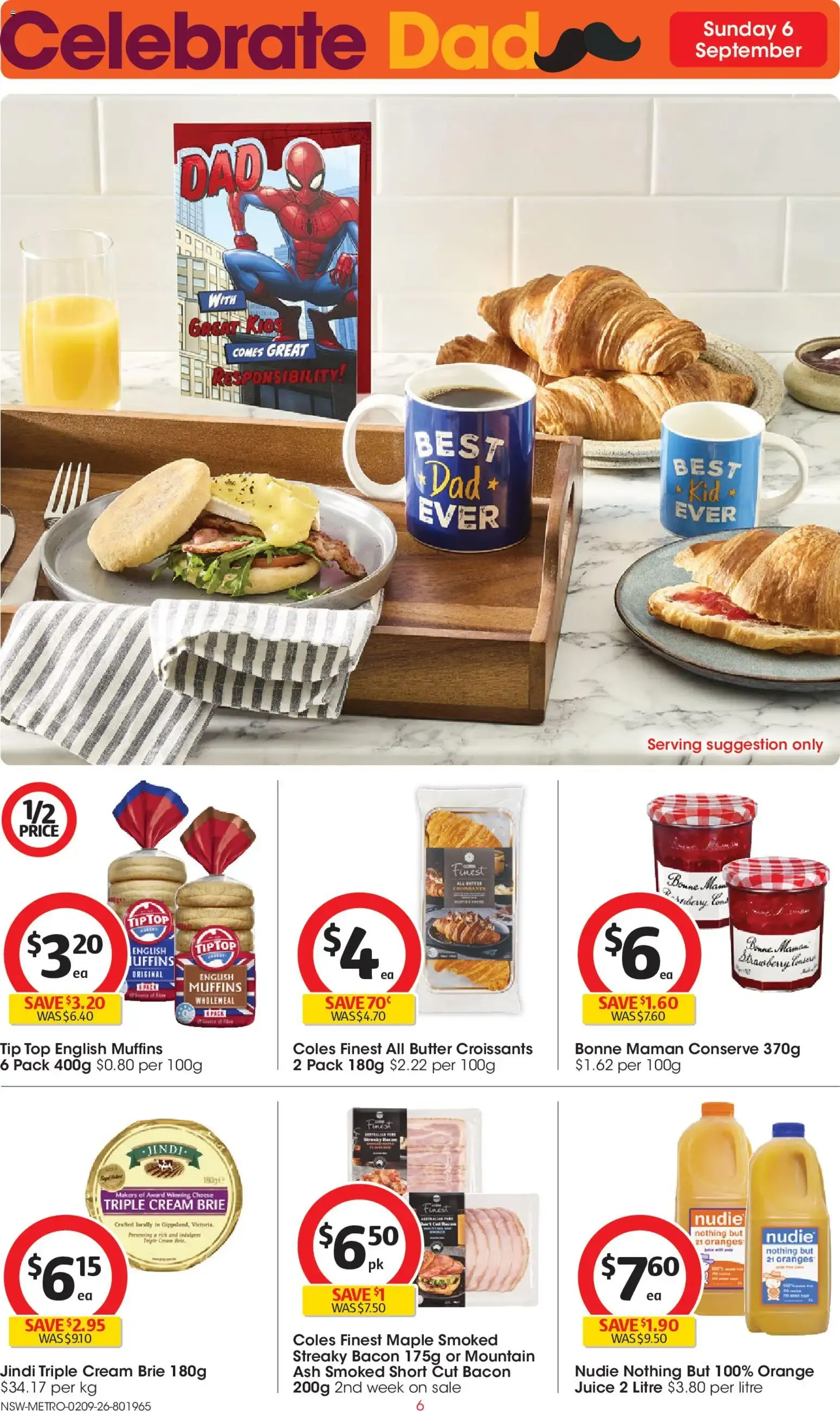 Coles: Celebrate Dad - Father's Day Catalogue - Catalogue valid from 2 September to 8 September 2026 - page 6