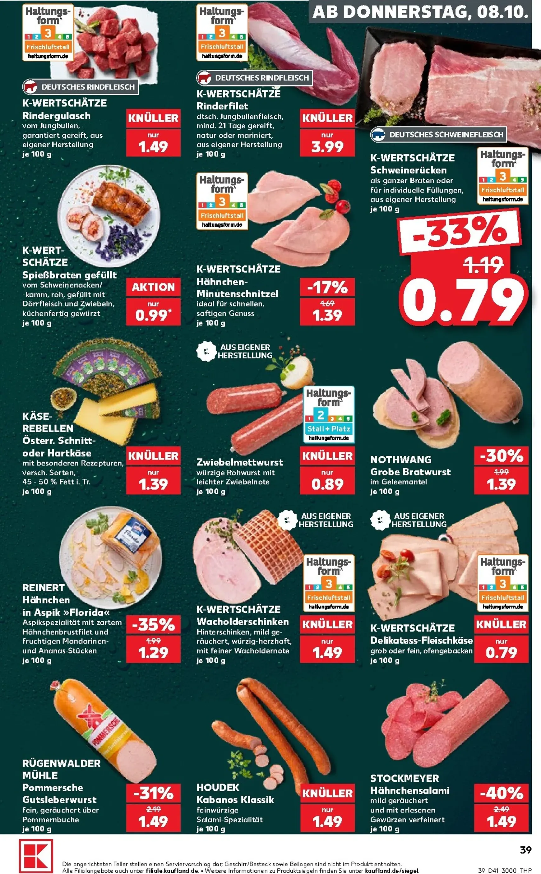 Neuer Kaufland Prospekt – von Donnerstag 08.10.2026 bis Mittwoch 14.10.2026 von 8. Oktober bis 14. Oktober 2026 - Prospekt seite 40