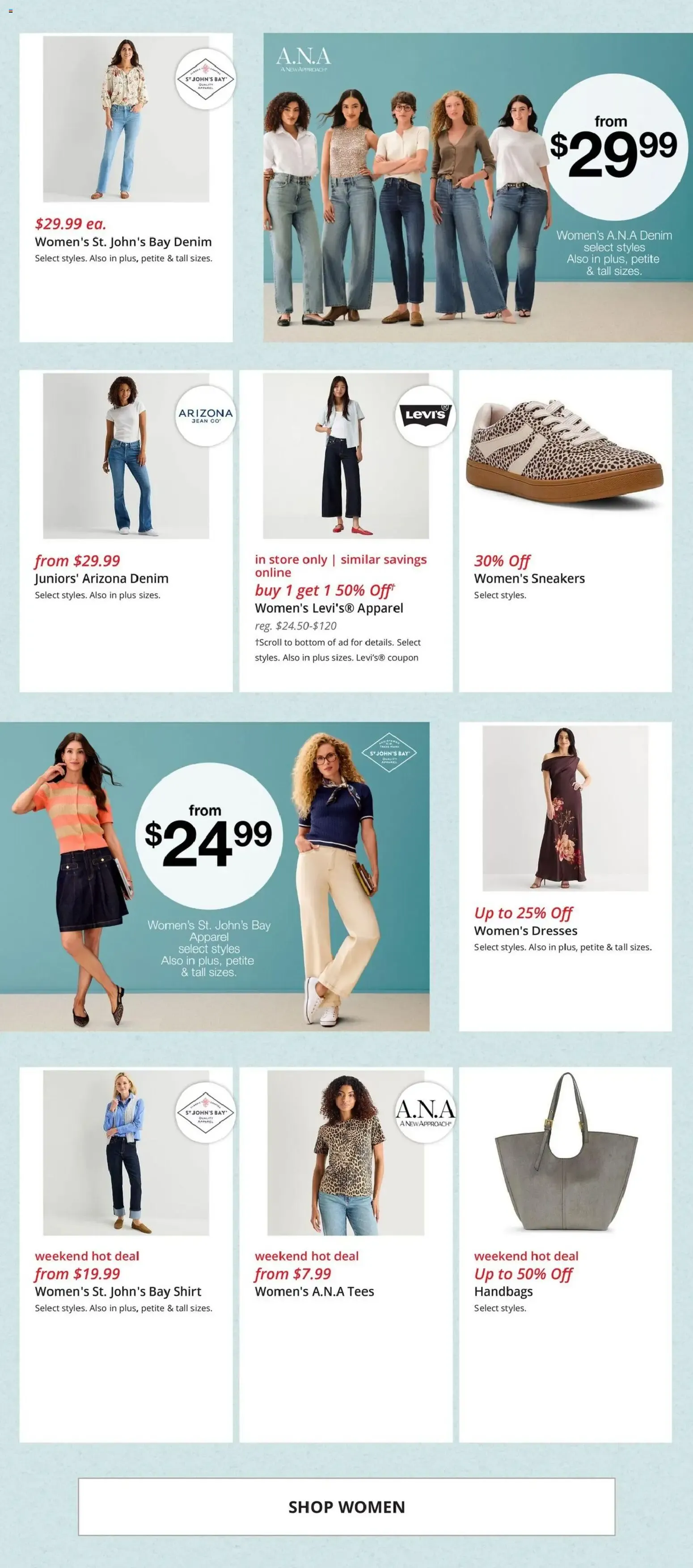 Weekly ad JCPenney Weekly Ad from 08/24/2026 - Flyer from August 28 to August 30 2026 - Page 2