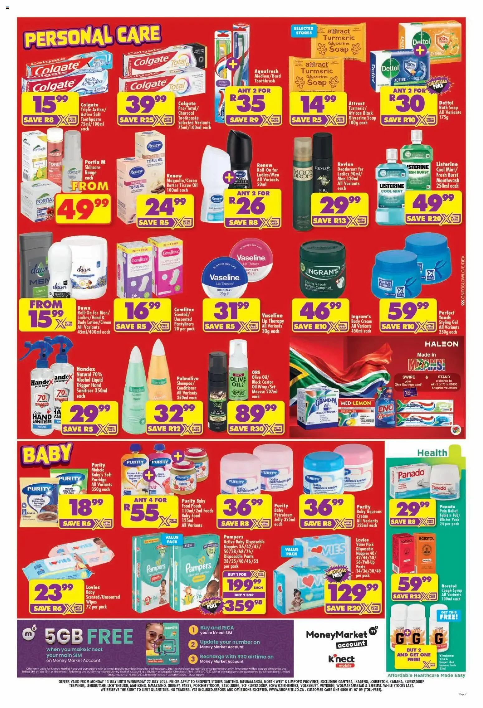 Shoprite - Gauteng - Low Price Lowduuuma (13/07/2026 - 22/07/2026) → Online Catalogue from 13 July to 22 July 2026 - Catalogue Page 7