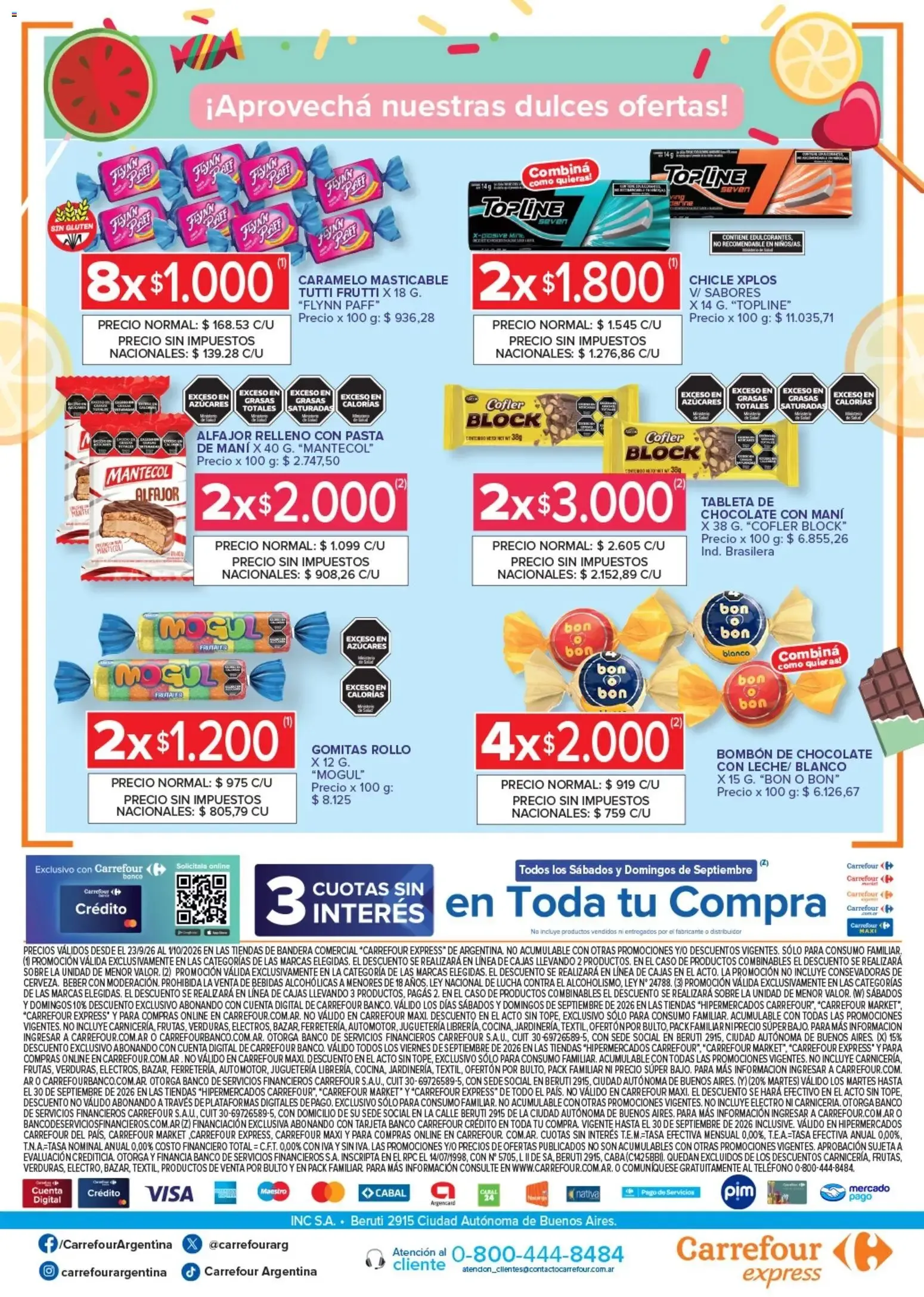 Ofertas de Carrefour Express catálogo del 23/09/2026 - 02/10/2026 23 de septiembre al 1 de octubre 2026 - Página 6 del catálogo