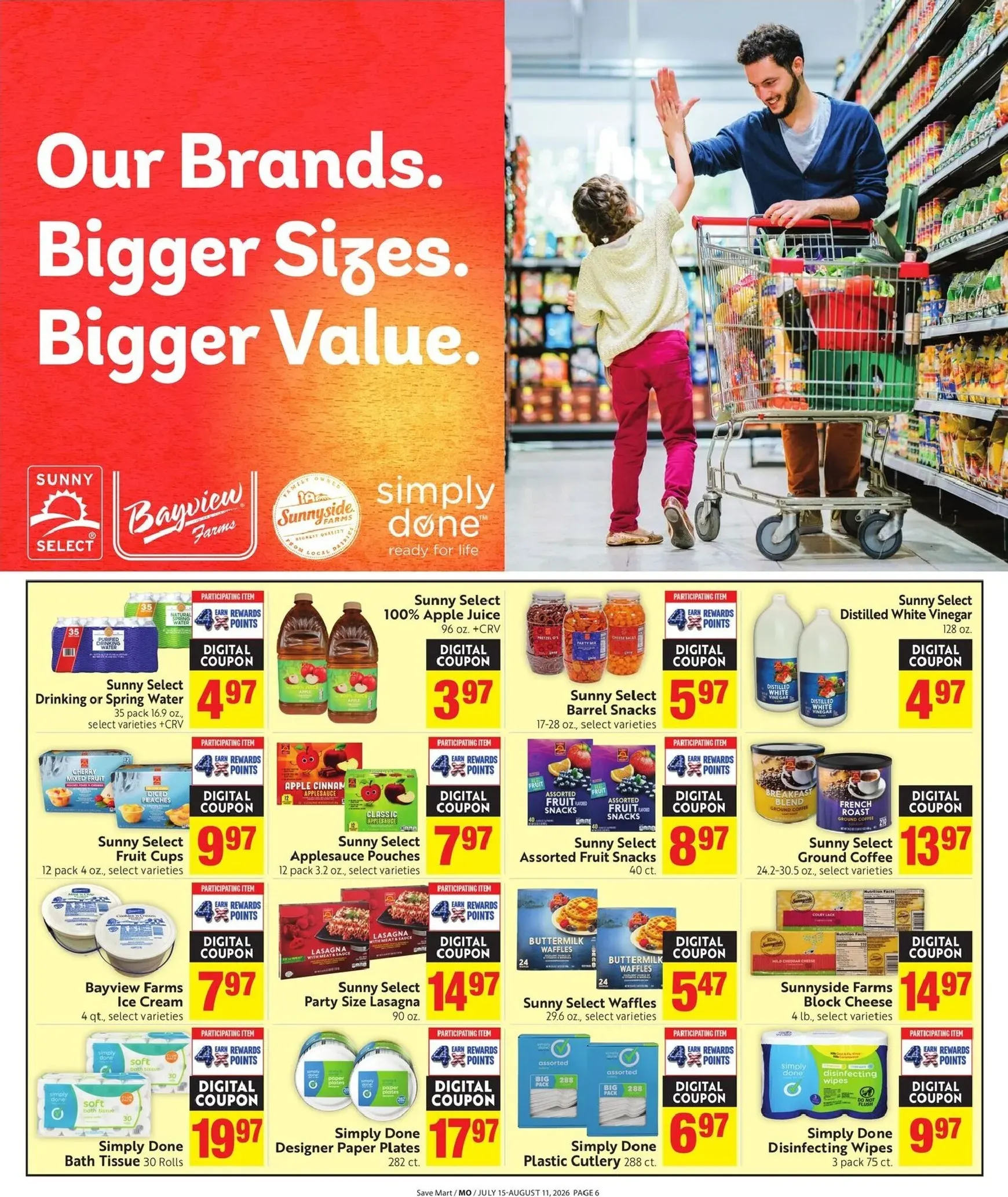 Weekly ad Save Mart: Save with Our Quality Brands from July 15 to August 11 2026 - Page 6
