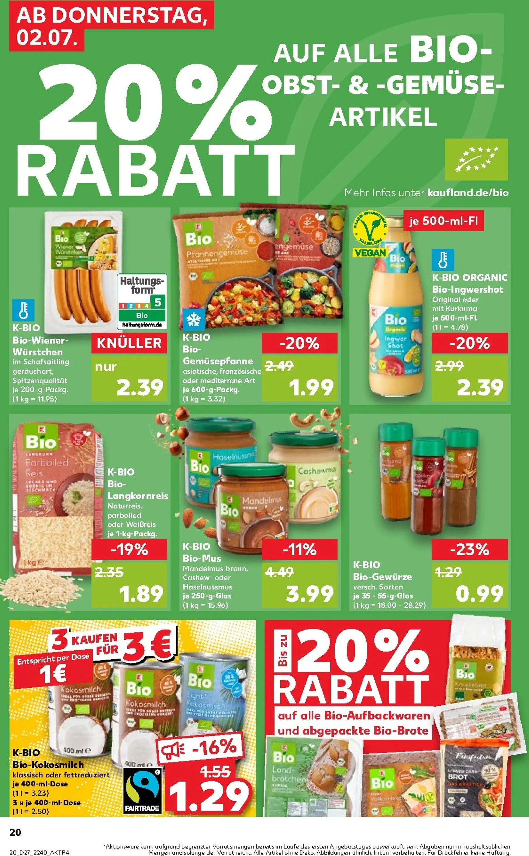Kaufland Prospekt nächste Woche – von Donnerstag 02.07.2026 bis Mittwoch 08.07.2026 von 2. Juli bis 8. Juli 2026 - Prospekt seite 21