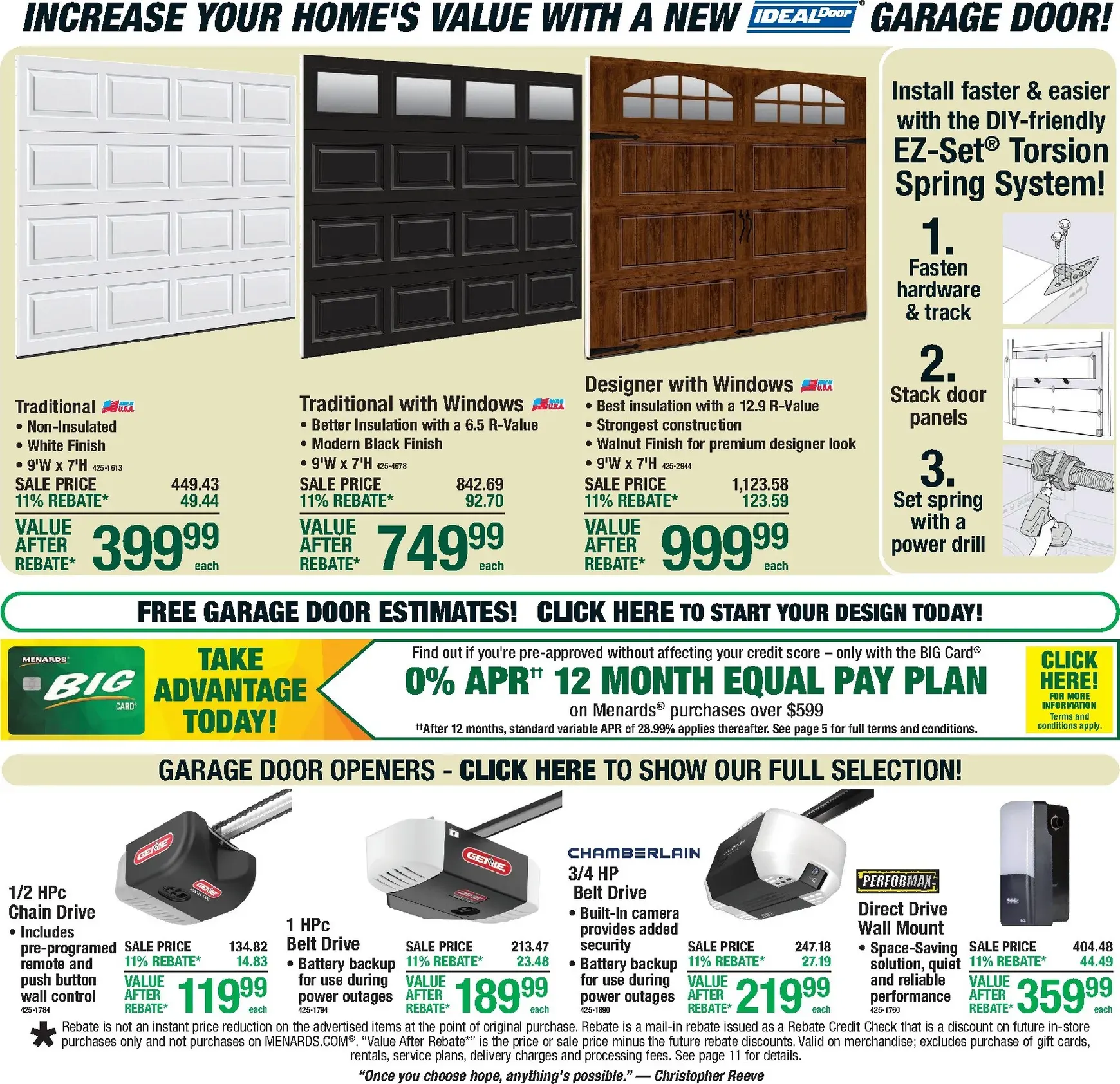Weekly ad Current Menards - 11% Rebate Sale leaflet valid from Thursday 07/16/2026 to Sunday 07/26/2026 from July 16 to July 26 2026 - Page 6
