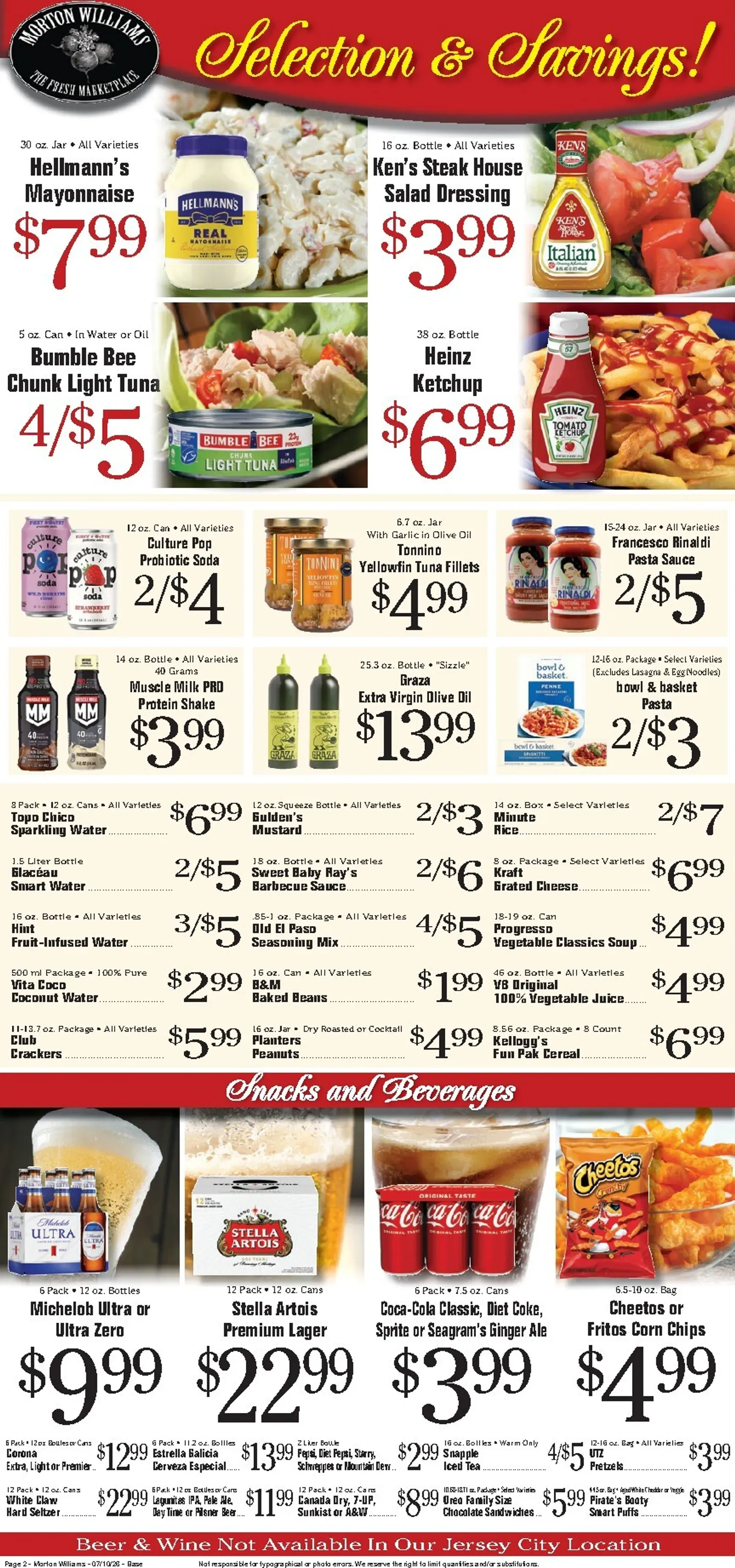 Weekly ad Current Morton Williams - Bronx leaflet valid from Friday 07/10/2026 to Thursday 07/16/2026 from July 10 to July 16 2026 - Page 2