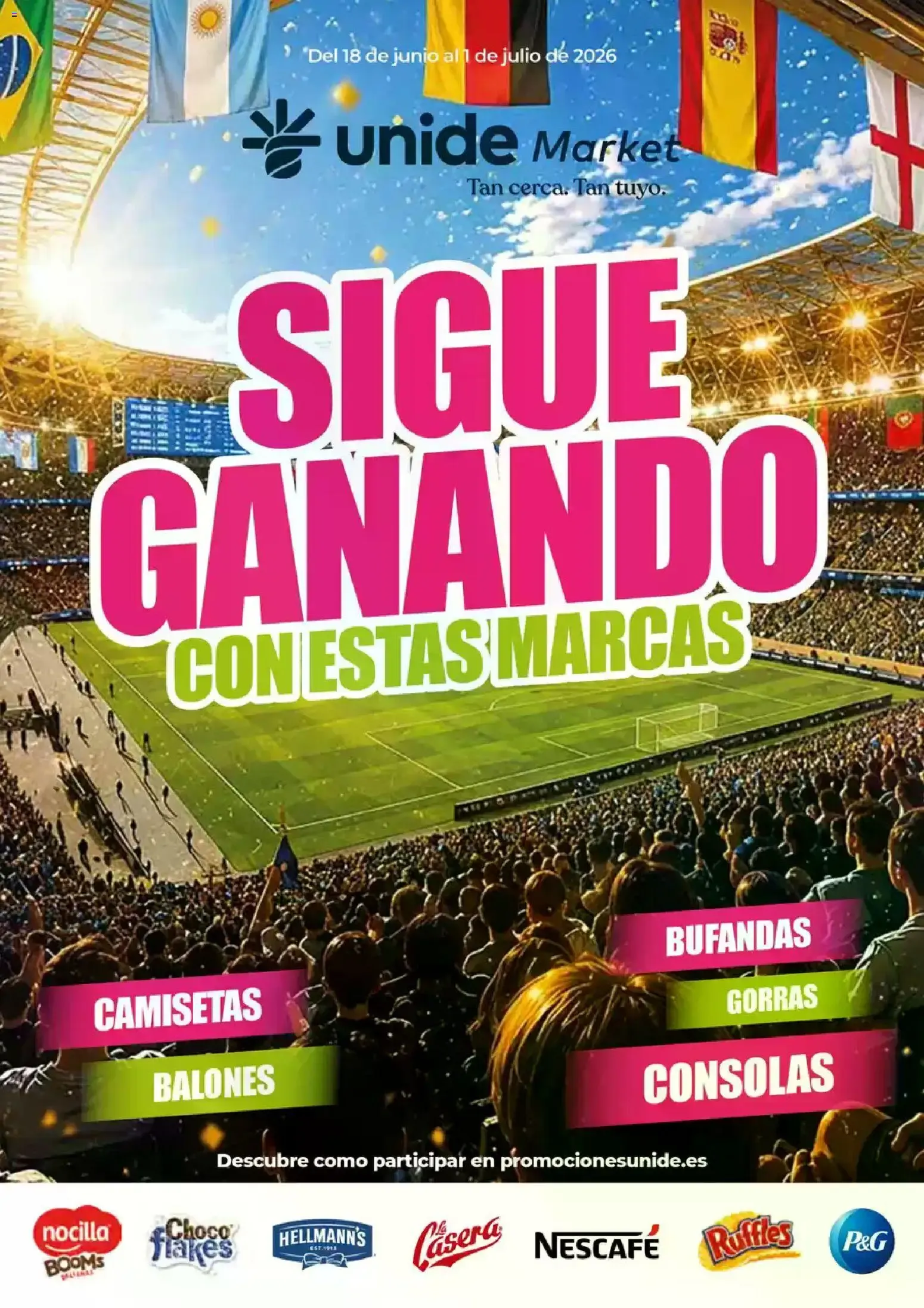Catálogo de Unide Market: Sigue Ganando con estas marcas 18 de junio al 1 de julio 2026 - Página 1