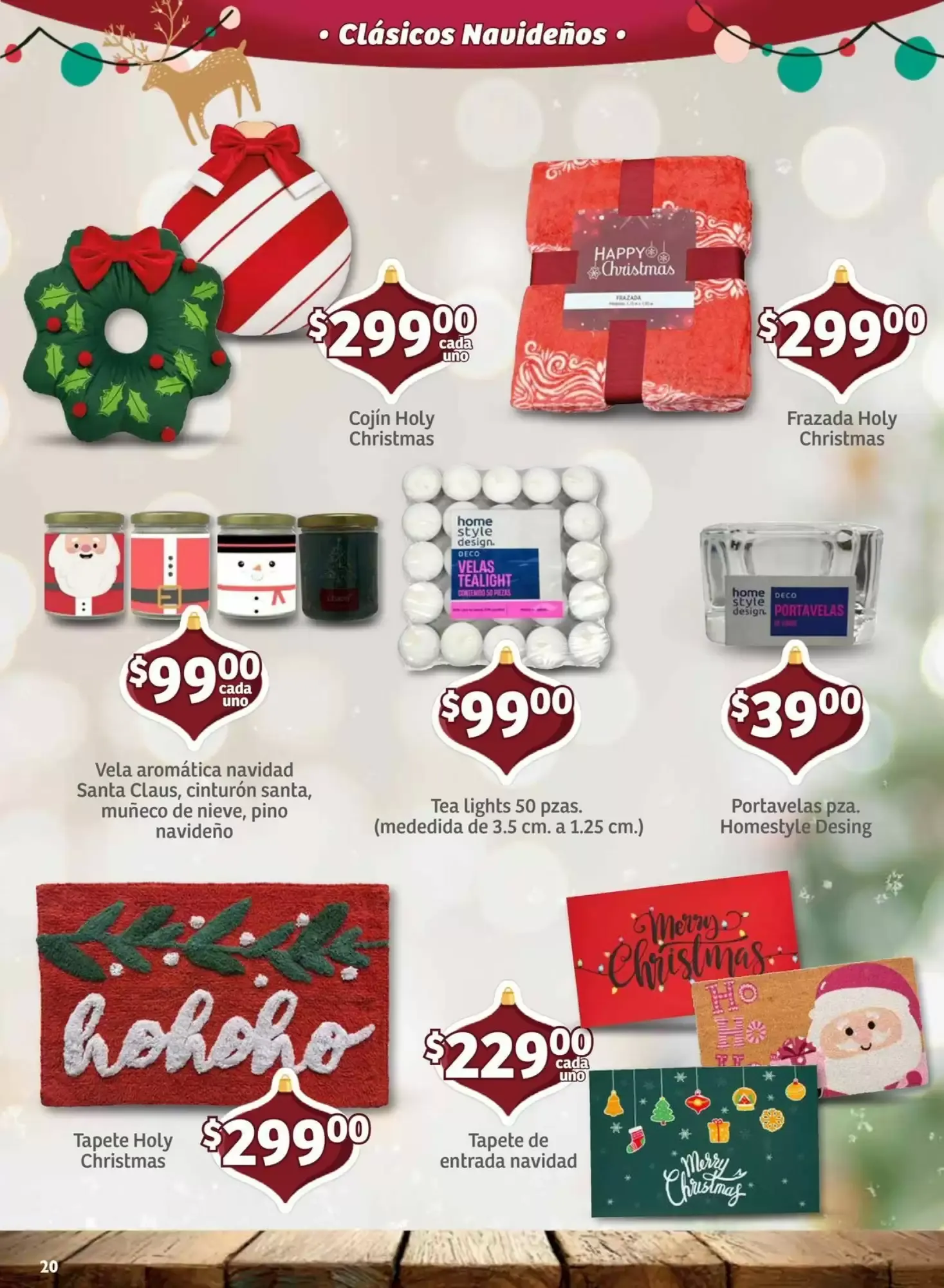 Catálogo de Soriana Mercado Decoración de Navidad 2026 30 de septiembre al 11 de noviembre 2026 - Pagina 20