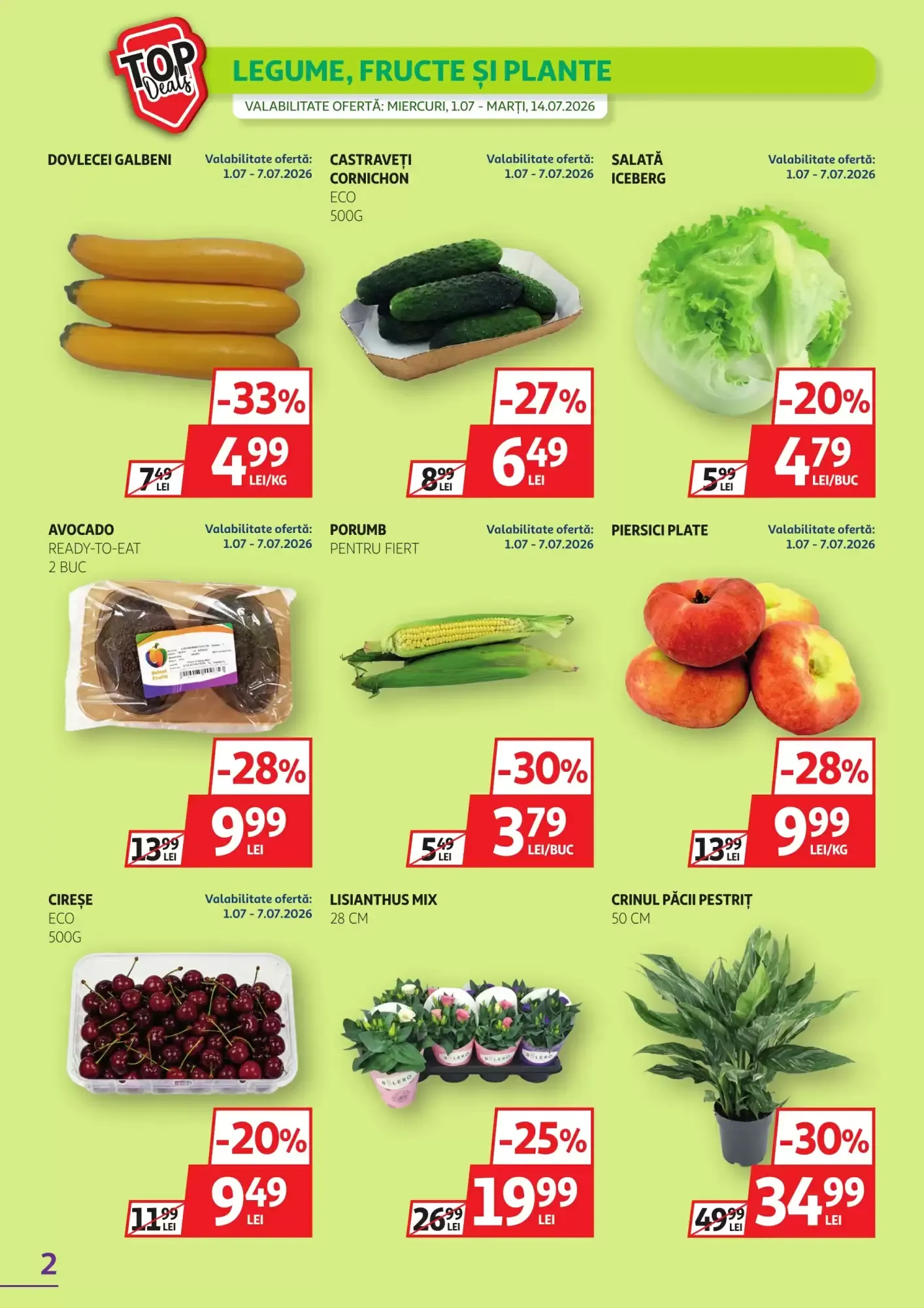 Catalog Catalog Auchan de la 1 iulie până la 14 iulie 2026 - Revista Pagina 2