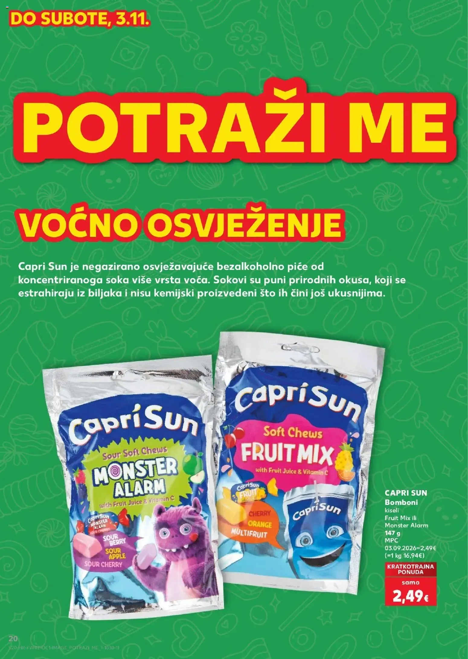 Katalog Kaufland Katalog novi od 14.10.2026 na listanje > letak digitalni od 14. listopada do 20. listopada 2026. - Pregled Stranica 20