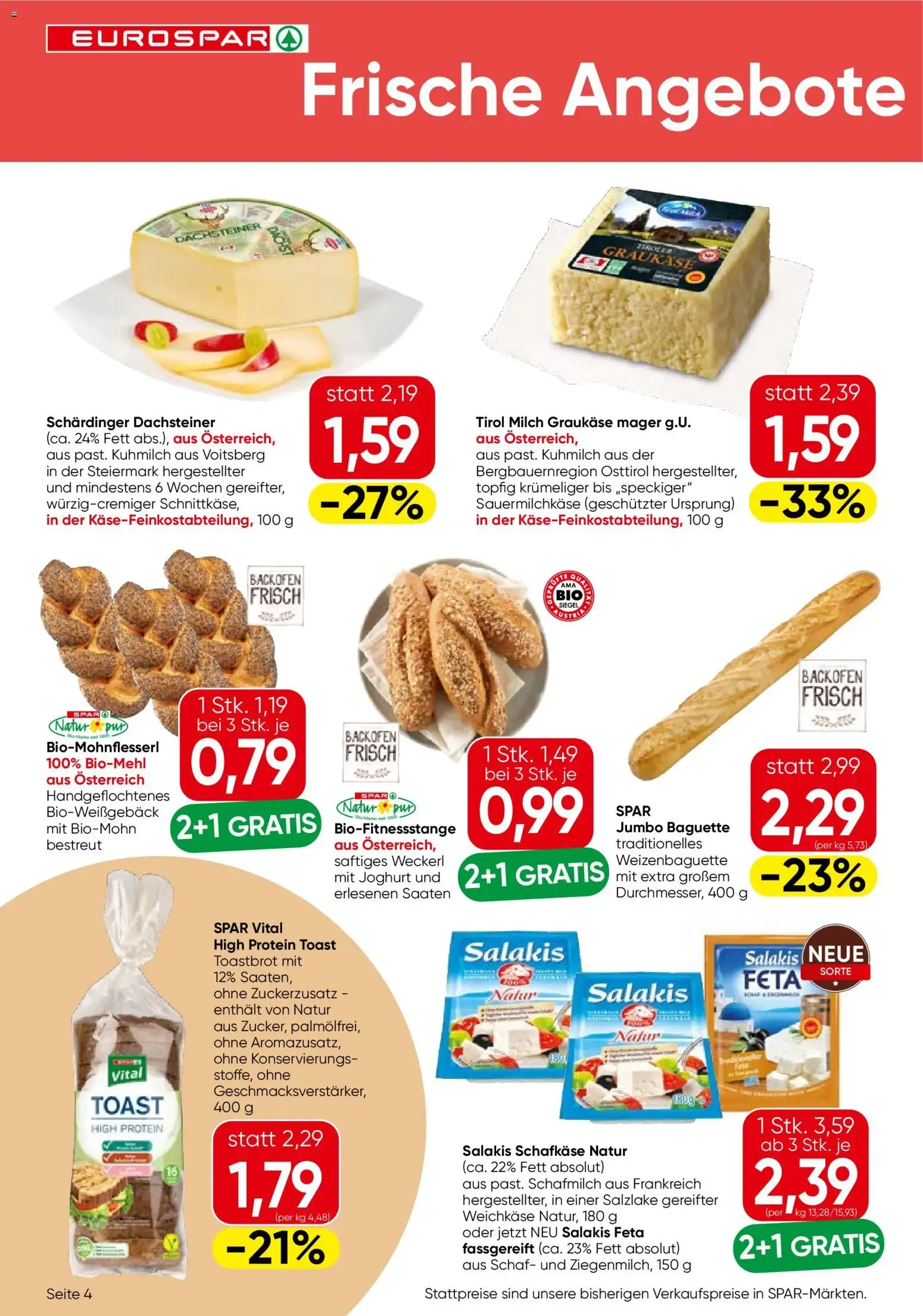 Eurospar Flugblatt von 18.06.2026 - Aktuelle Angebote von 18. Juni bis 30. Juni 2026 - Flugblätt seite  4