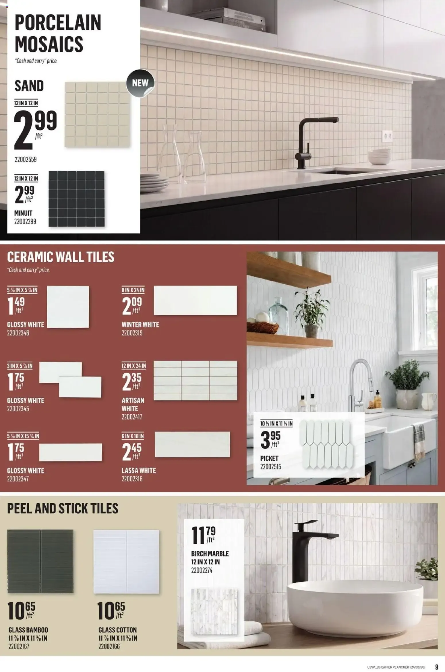 Canac flyer - Inspiration Décor from Sep 24, 2026 > weekly specials & deals from September 24 to October 7 2026 - flyer page 9