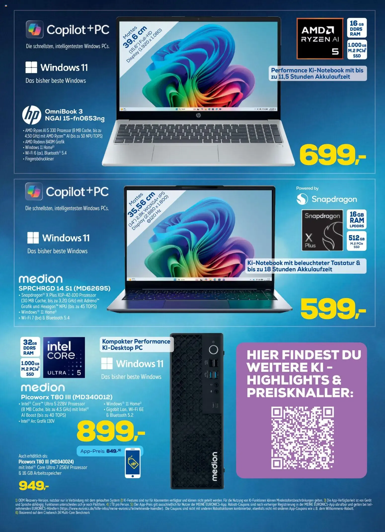 Euronics PC-Flyer KW 39 von 23. September bis 4. Oktober 2026 - Prospekt seite 3