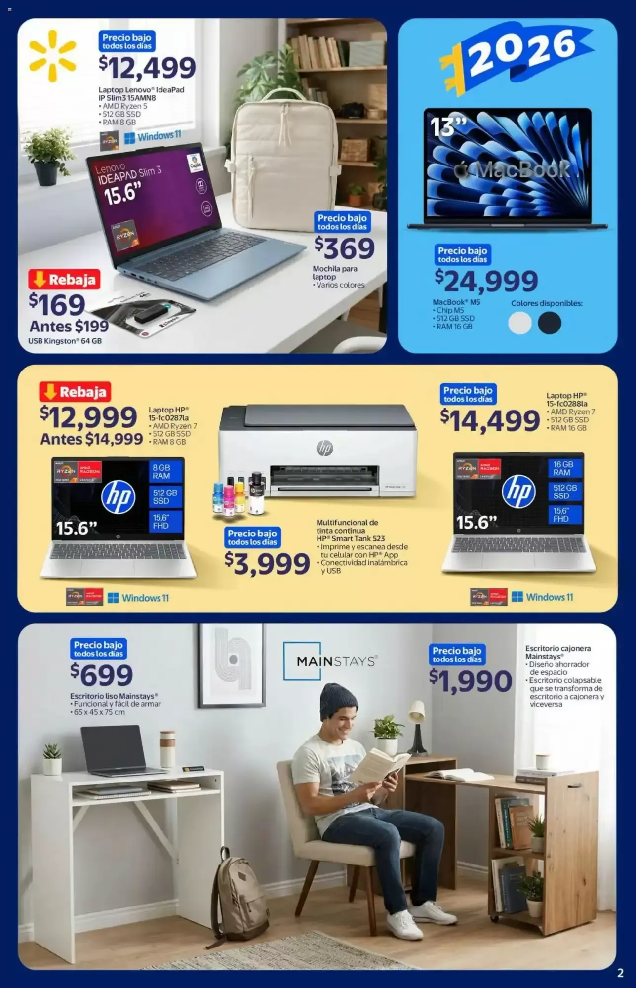 Catálogo de Folleto Walmart 8 de julio al 21 de julio 2026 - Pagina 2