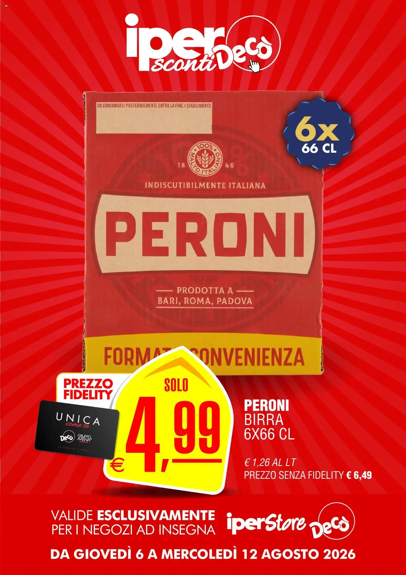 Nuovo Decò volantino iperStore Sicilia dal 06/08/2026 > offerte anteprima 🛍️ da 6 agosto a 12 agosto di 2026 - Pagina del volantino 8