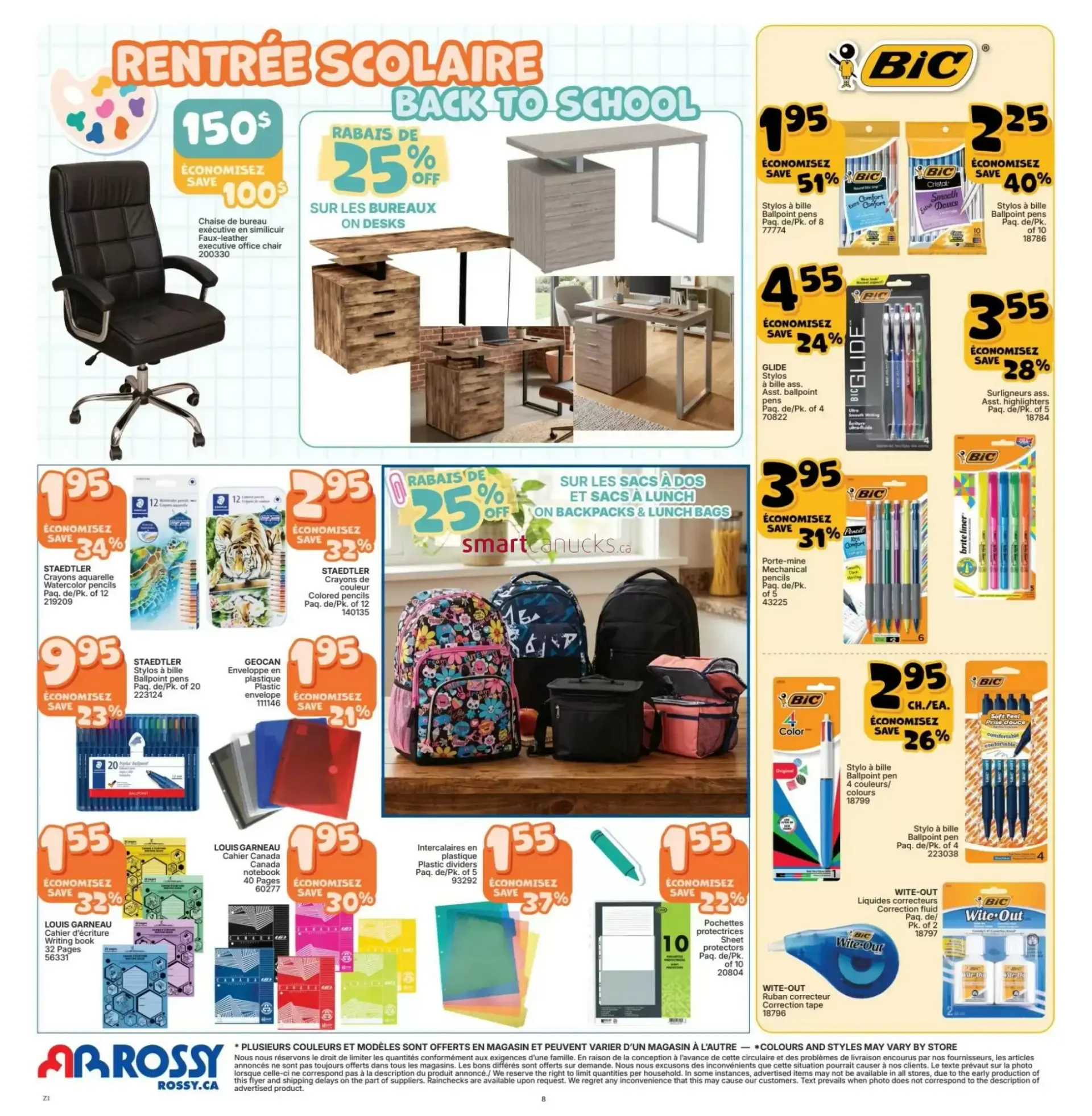 Rossy - Rentrée Scolaire / Back to School from August 6 to August 12 2026 - flyer page 8