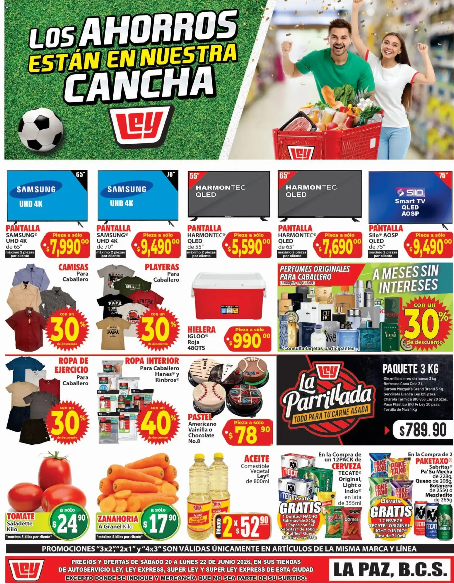 Catálogo de Folleto CASA LEY ofertas de hoy - 20/06/2026 20 de junio al 22 de junio 2026 - Pagina 1