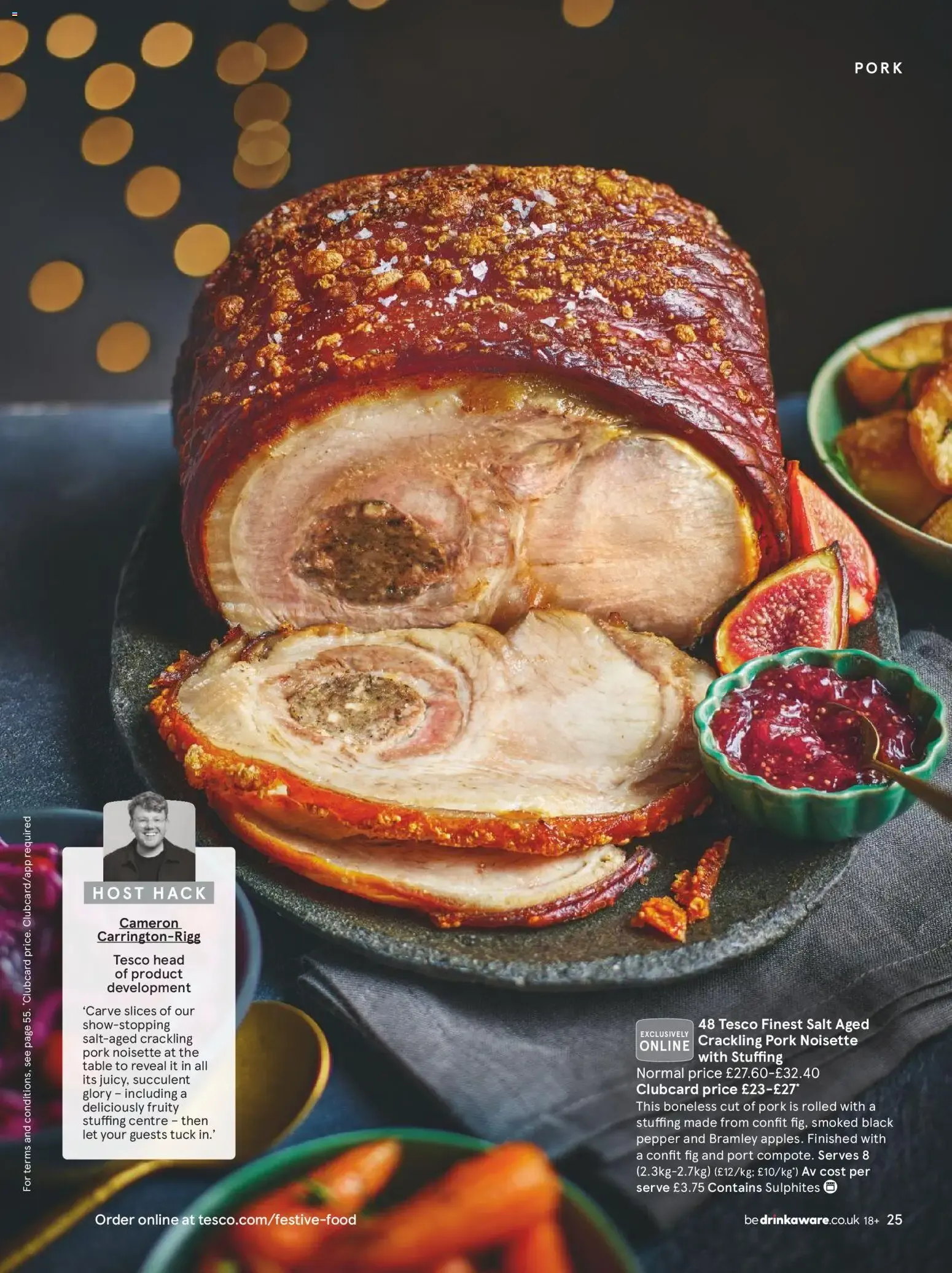 TESCO finest FESTIVE FOOD TO ORDER from 1 October to 31 October 2026 - Catalogue Page 25