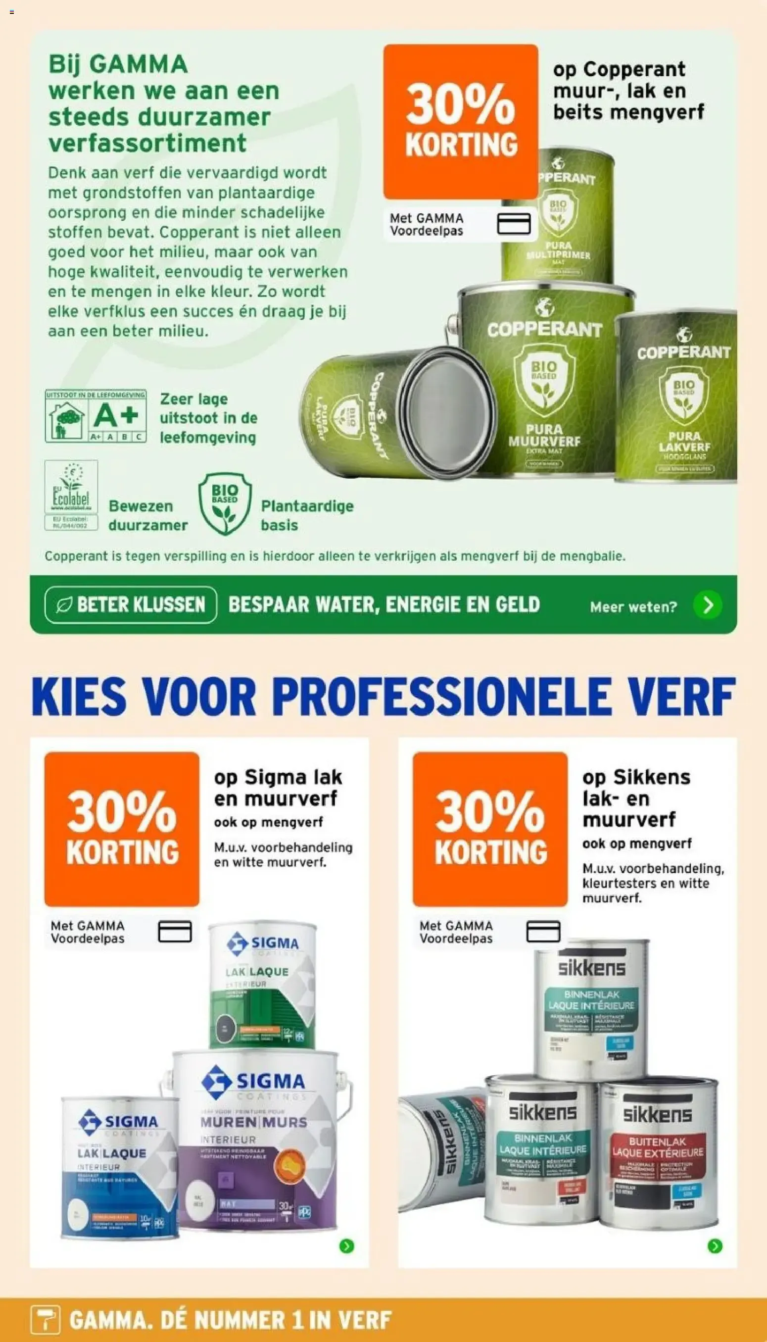GAMMA Klus Zomer: 30% Descuento en Pintura Mural van 24 augustus tot 30 augustus 2026 - Folder pagina 5