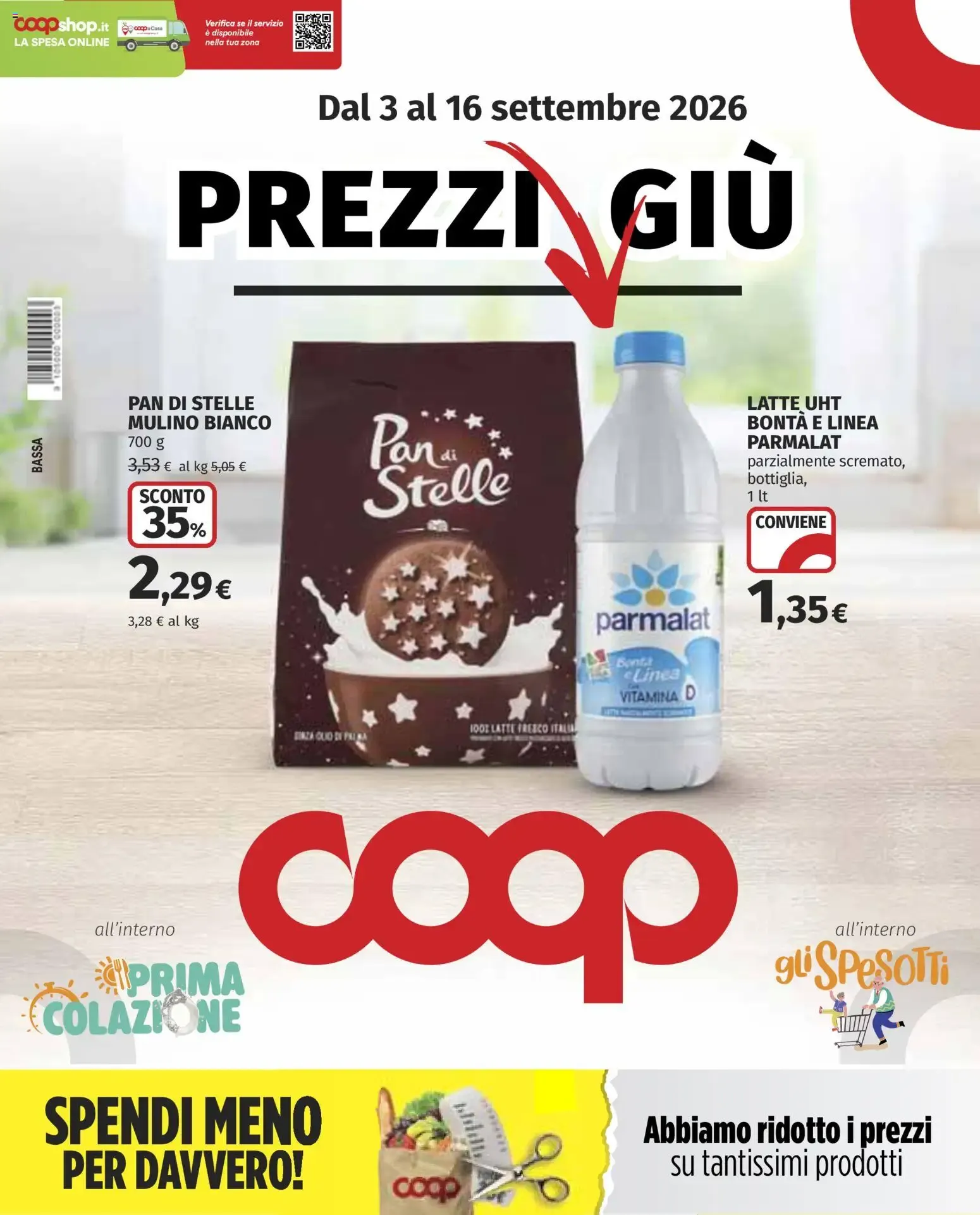Volantino COOP Anteprima dal 03/09/2026 > NUOVO Promozioni da 3 settembre a 16 settembre di 2026 - Pagina del volantino 1