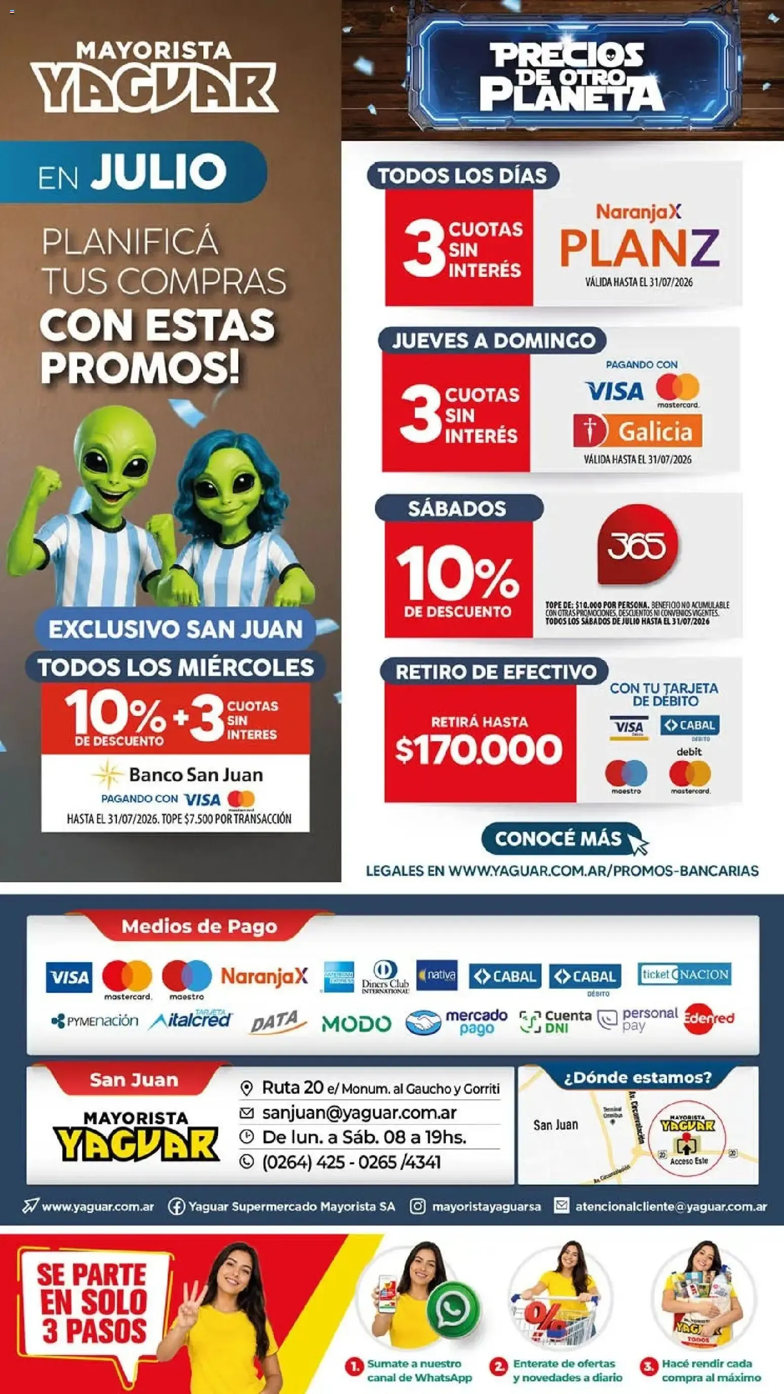Ofertas de Yaguar - Oferta Semanal San Juan del 06/07/2026 - 11/07/2026 6 de julio al 11 de julio 2026 - Página 19 del catálogo
