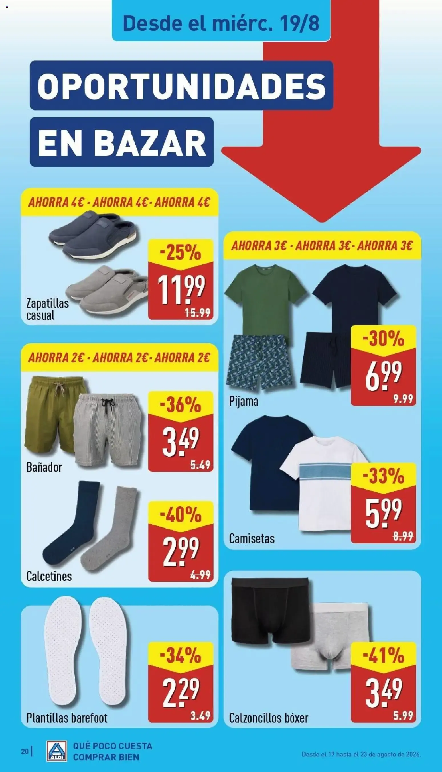 Catálogo de Aldi: Frescura a precios para tirarse a la piscina 17 de agosto al 23 de agosto 2026 - Página 20