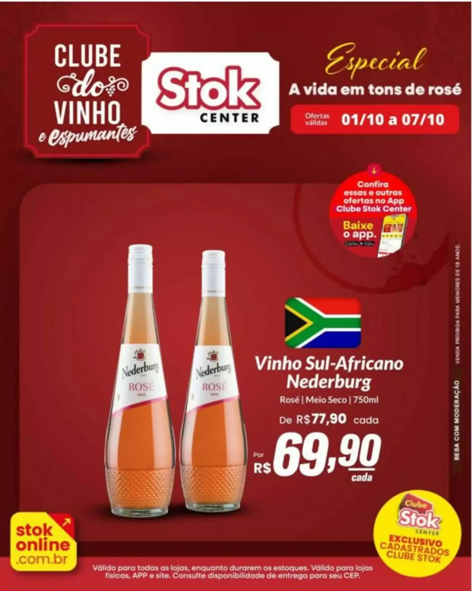 Encarte de Stok Center - Clube do Vinho: Especial A vida em tons de rosé 1 de outubro até 7 de outubro 2026 - Pagina 4