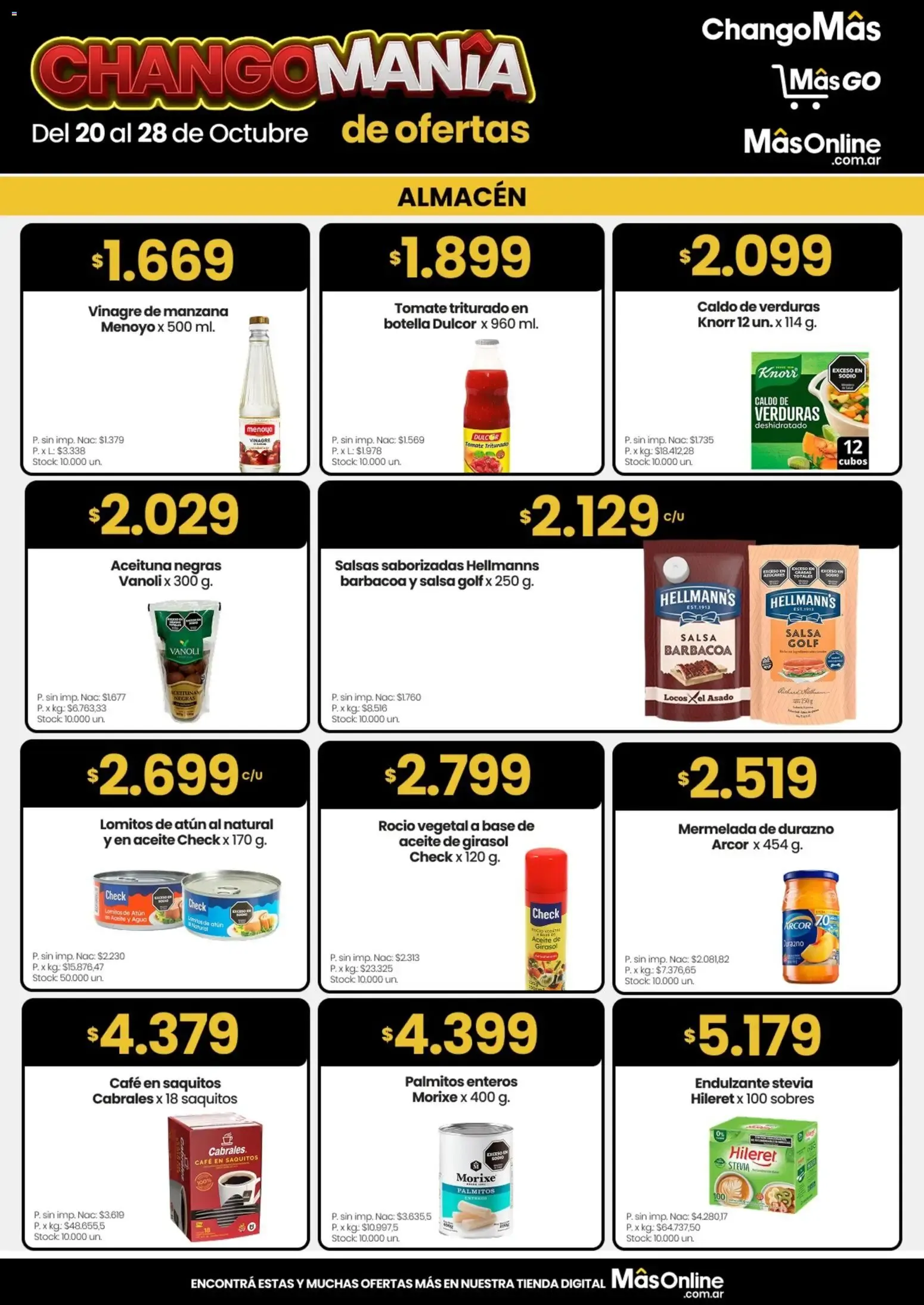 Ofertas de CHANGOMANIA de ofertas 20 de octubre al 28 de octubre 2026 - Página 11 del catálogo