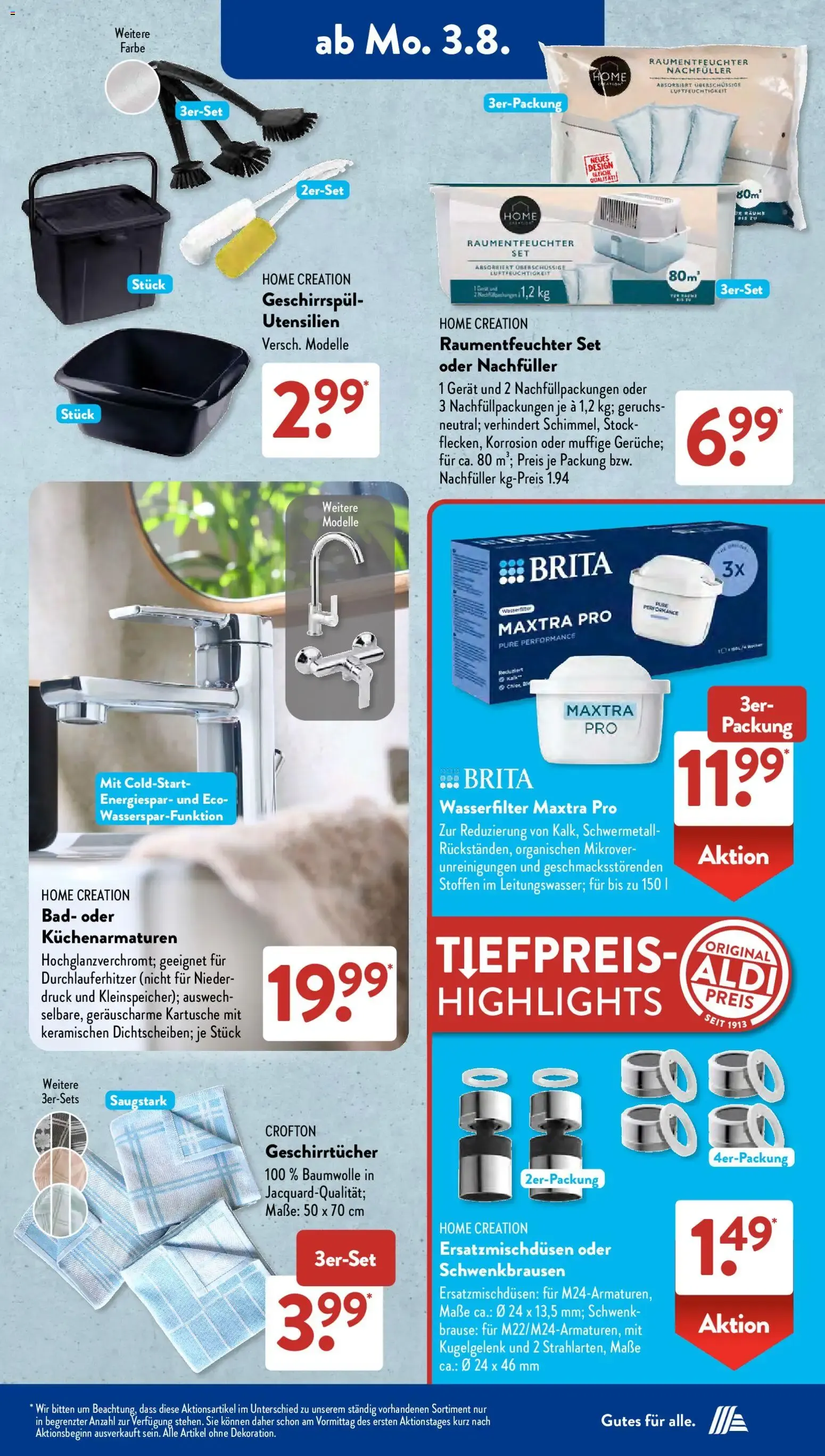 Aldi Süd Tiefpreis-Highlight von 3. August bis 8. August 2026 - Prospekt seite 3