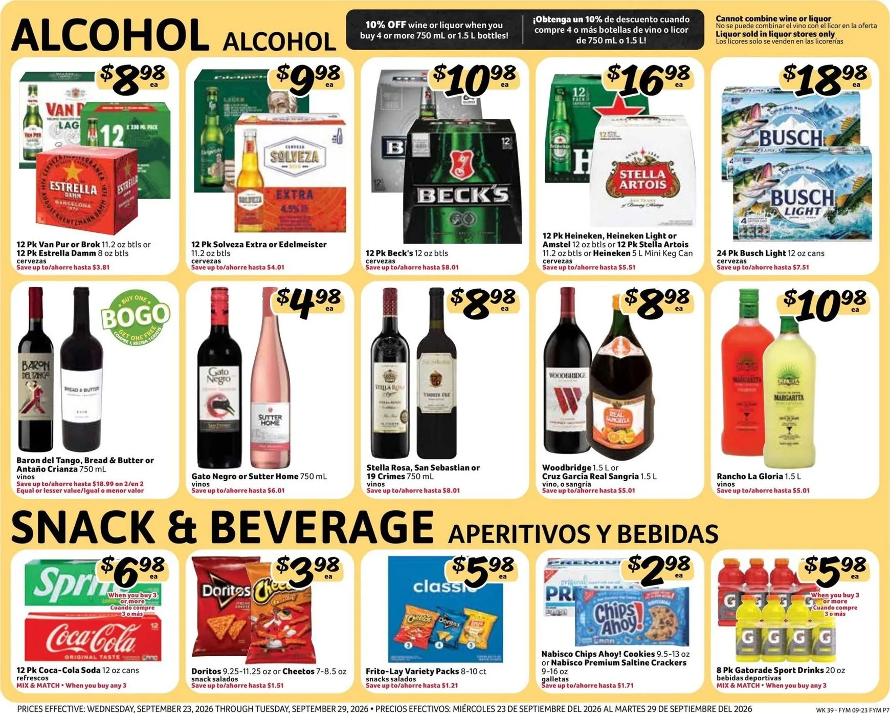 Weekly ad Current Fresco y Más leaflet valid from Wednesday 09/23/2026 to Tuesday 09/29/2026 from September 23 to September 29 2026 - Page 7