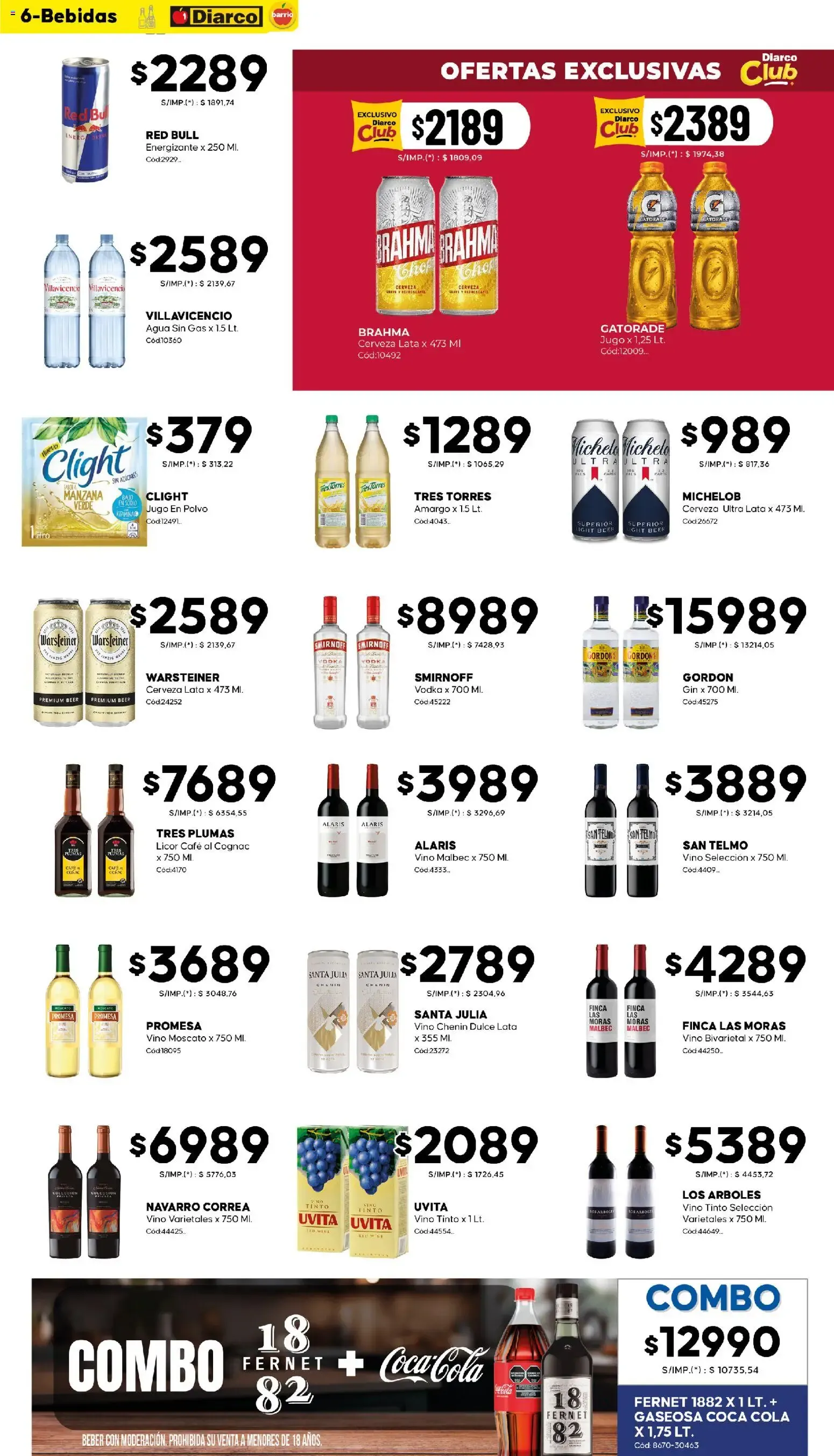Ofertas de Diarco - Ofertas Diarco Barrio del 27/07/2026 - 31/07/2026 27 de julio al 31 de julio 2026 - Página 6 del catálogo