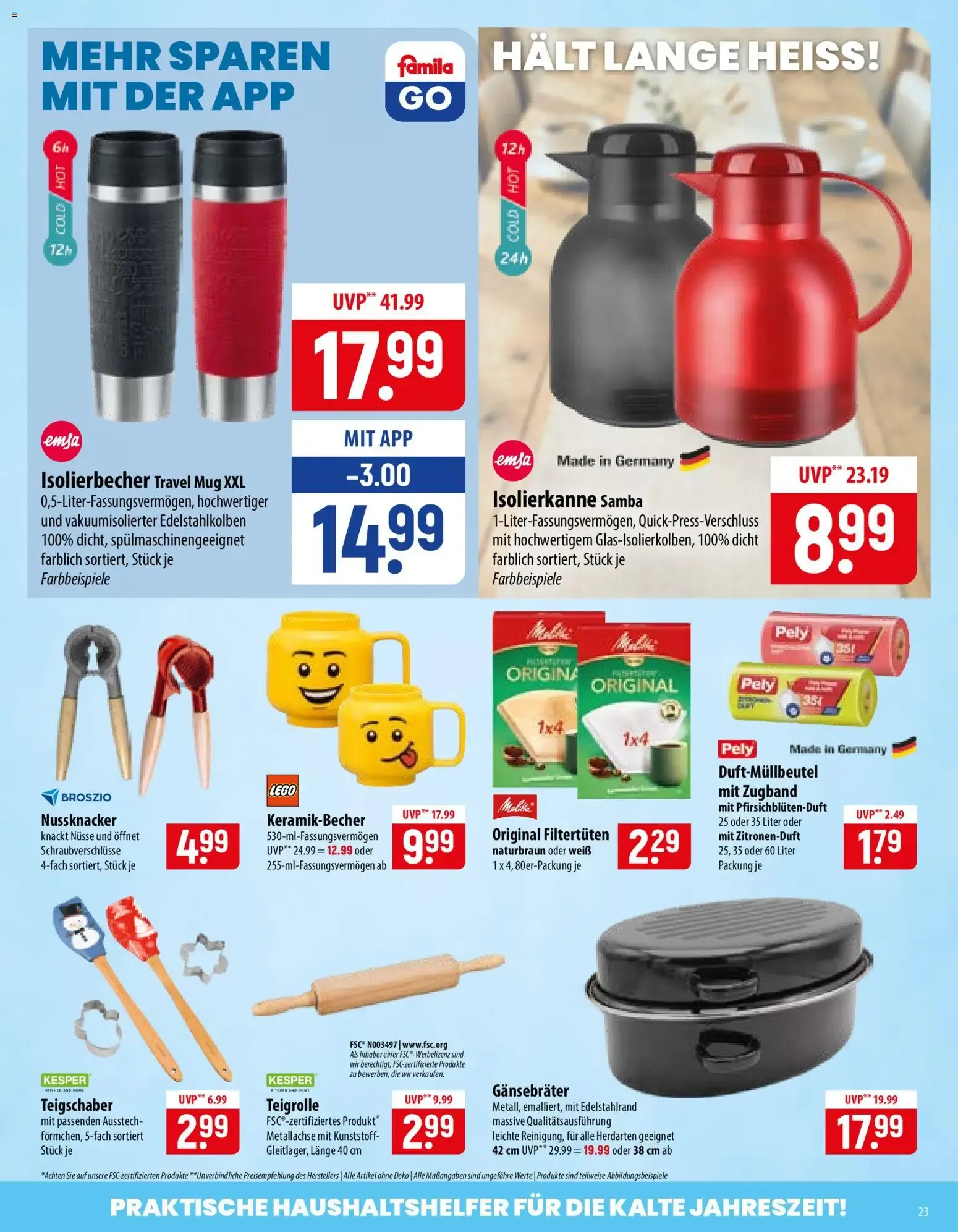 Famila Prospekt (ab 02.11.2026) zum Blättern von 2. November bis 7. November 2026 - Prospekt seite 23