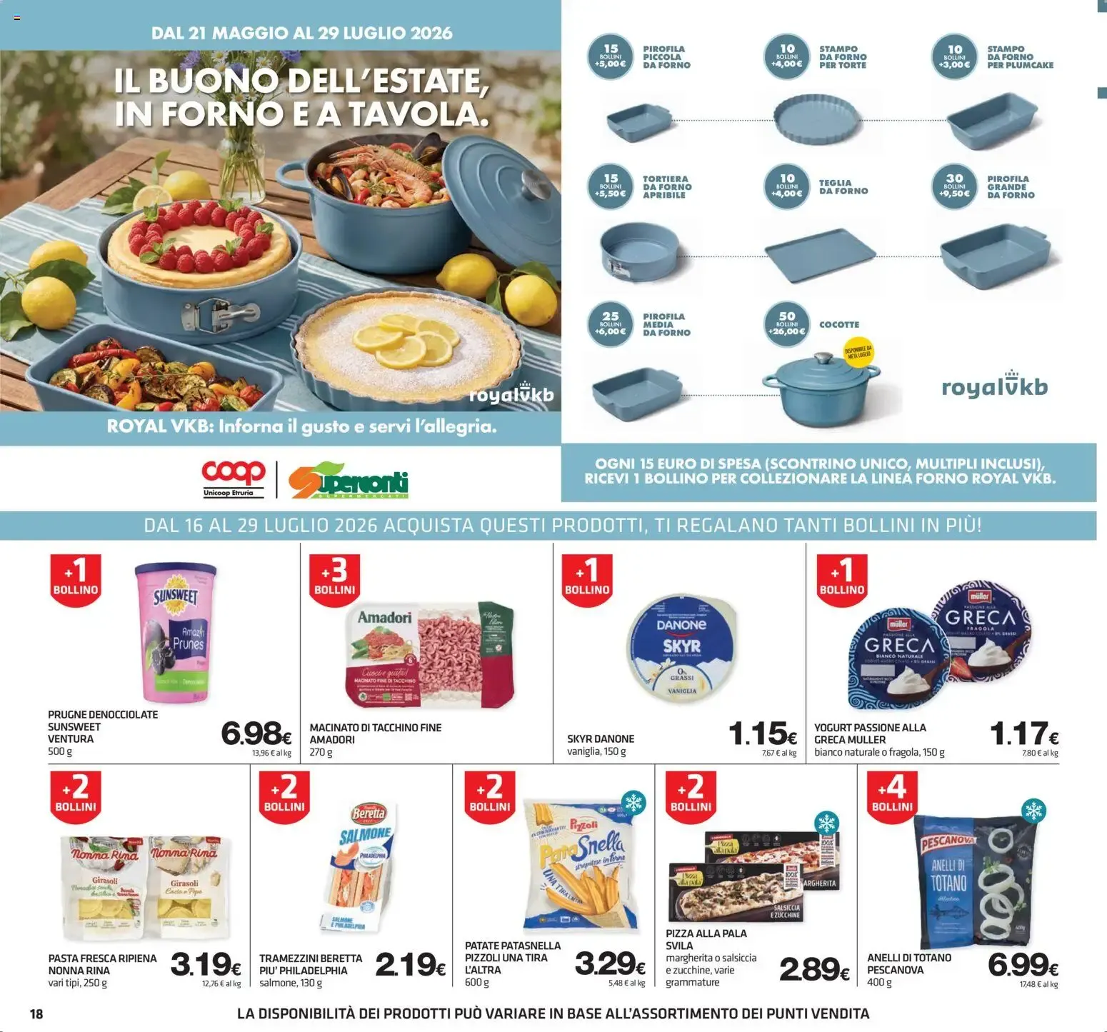 Superconti volantino dal 16/07/2026 - online Offerte da 16 luglio a 29 luglio di 2026 - Pagina del volantino 18