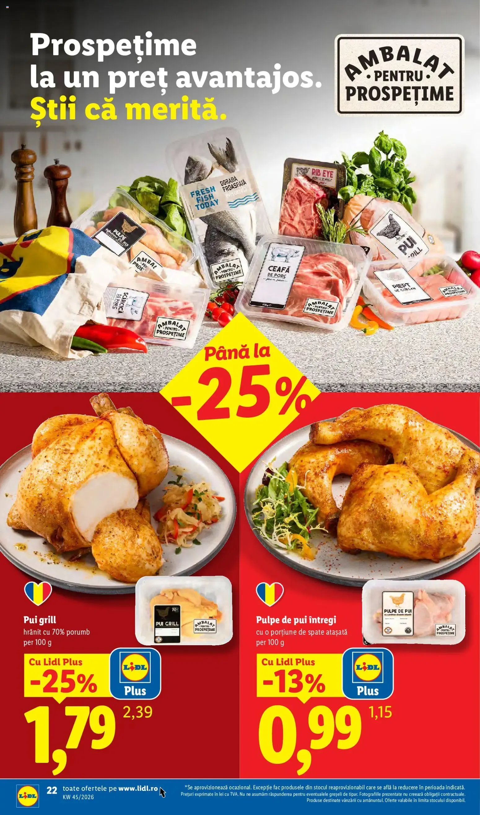 Catalog Catalog Lidl BLACK FRIDAY (02.11.2026) de la 2 noiembrie până la 8 noiembrie 2026 - Revista Pagina 22
