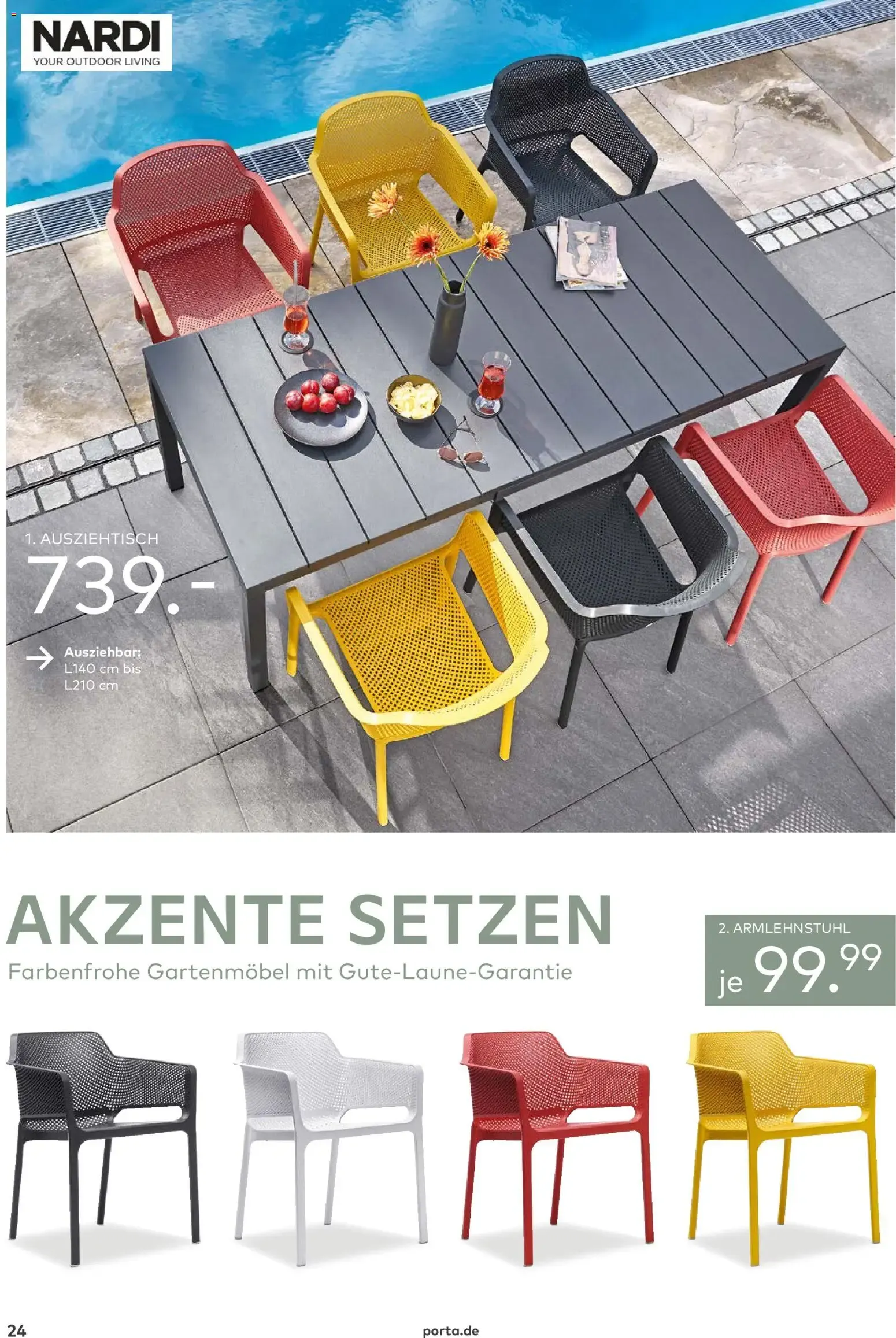 Porta! Gartenmöbel Katalog (ab 01.03.2026) zum Blättern von 1. März bis 31. August 2026 - Prospekt seite 23