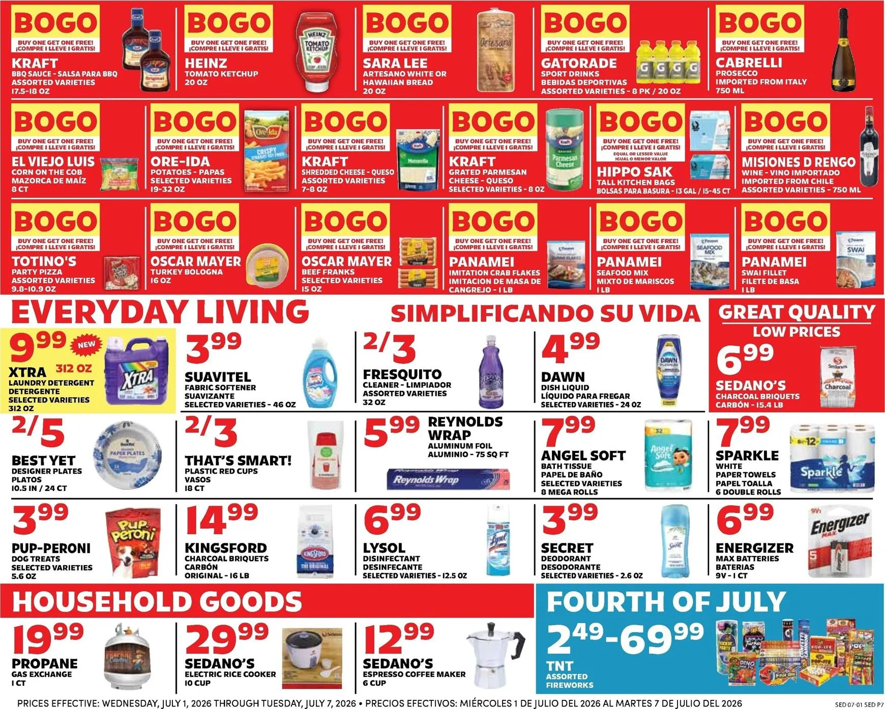 Weekly ad Current Sedano's leaflet valid from Wednesday 07/01/2026 to Tuesday 07/07/2026 from July 1 to July 7 2026 - Page 7