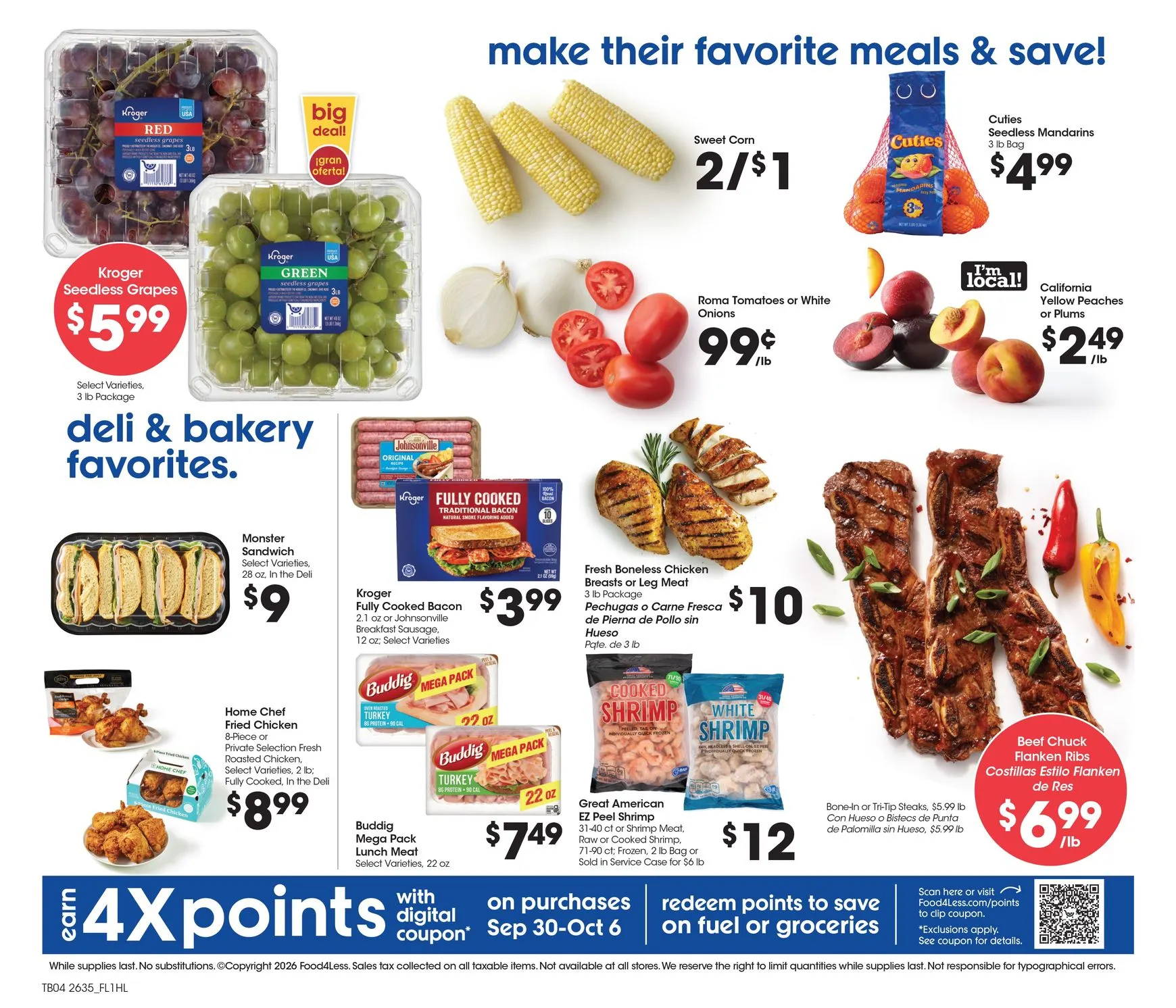 Weekly ad Current Food 4 Less leaflet valid from Wednesday 09/30/2026 to Tuesday 10/06/2026 from September 30 to October 6 2026 - Page 5