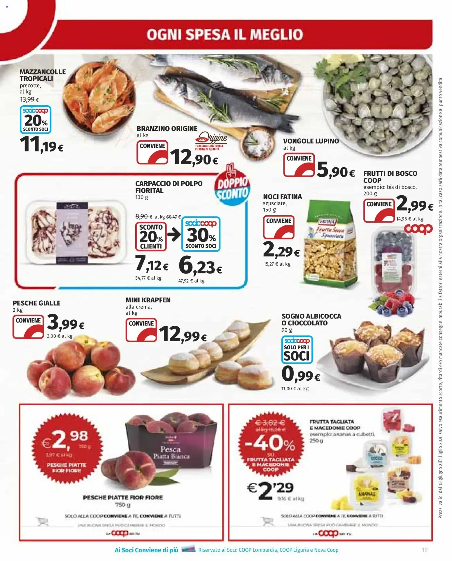 Ipercoop: Grandi Marche con Sconti da 18 giugno a 1 luglio di 2026 - Pagina del volantino 19