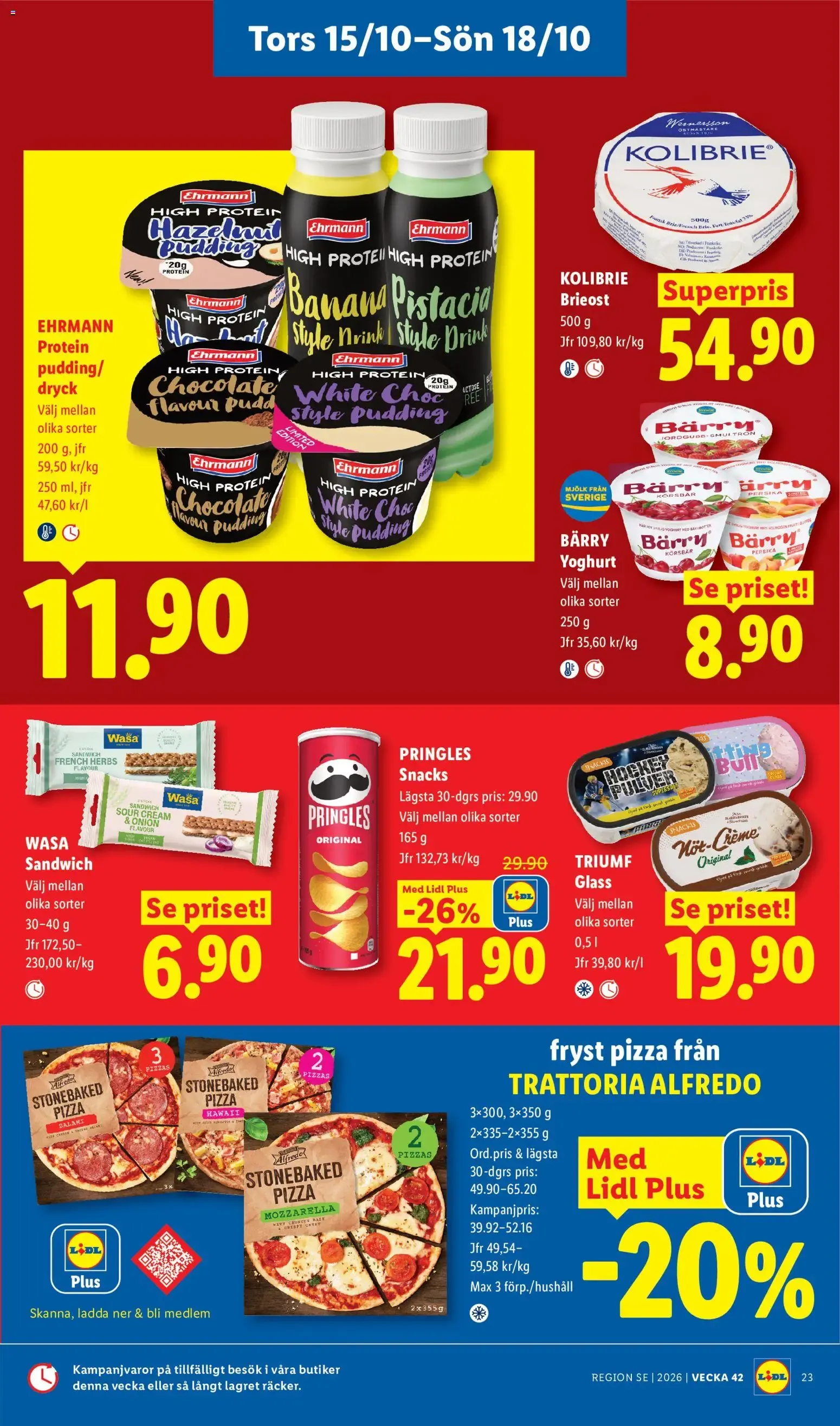 Leva Lidl. Det lönar sig. från 12 oktober till 18 oktober 2026 - Reklamblad sidor 29