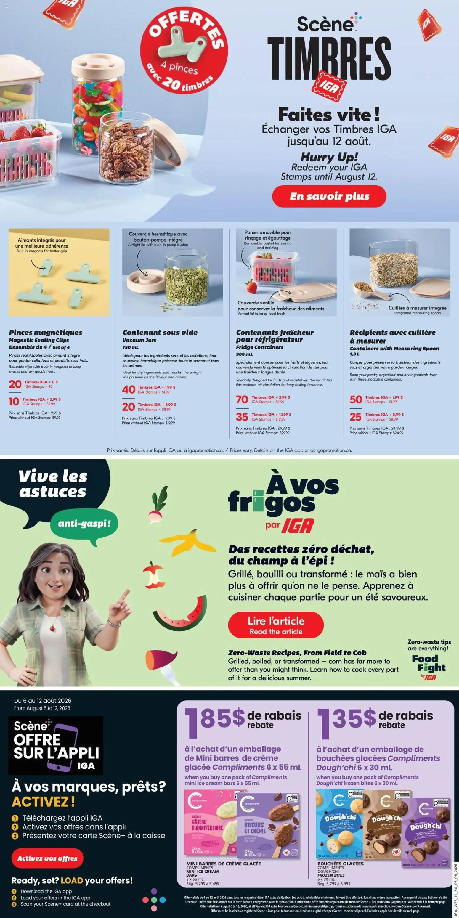 IGA weekly flyer / circulaire from August 6 to August 12 2026 - flyer page 14