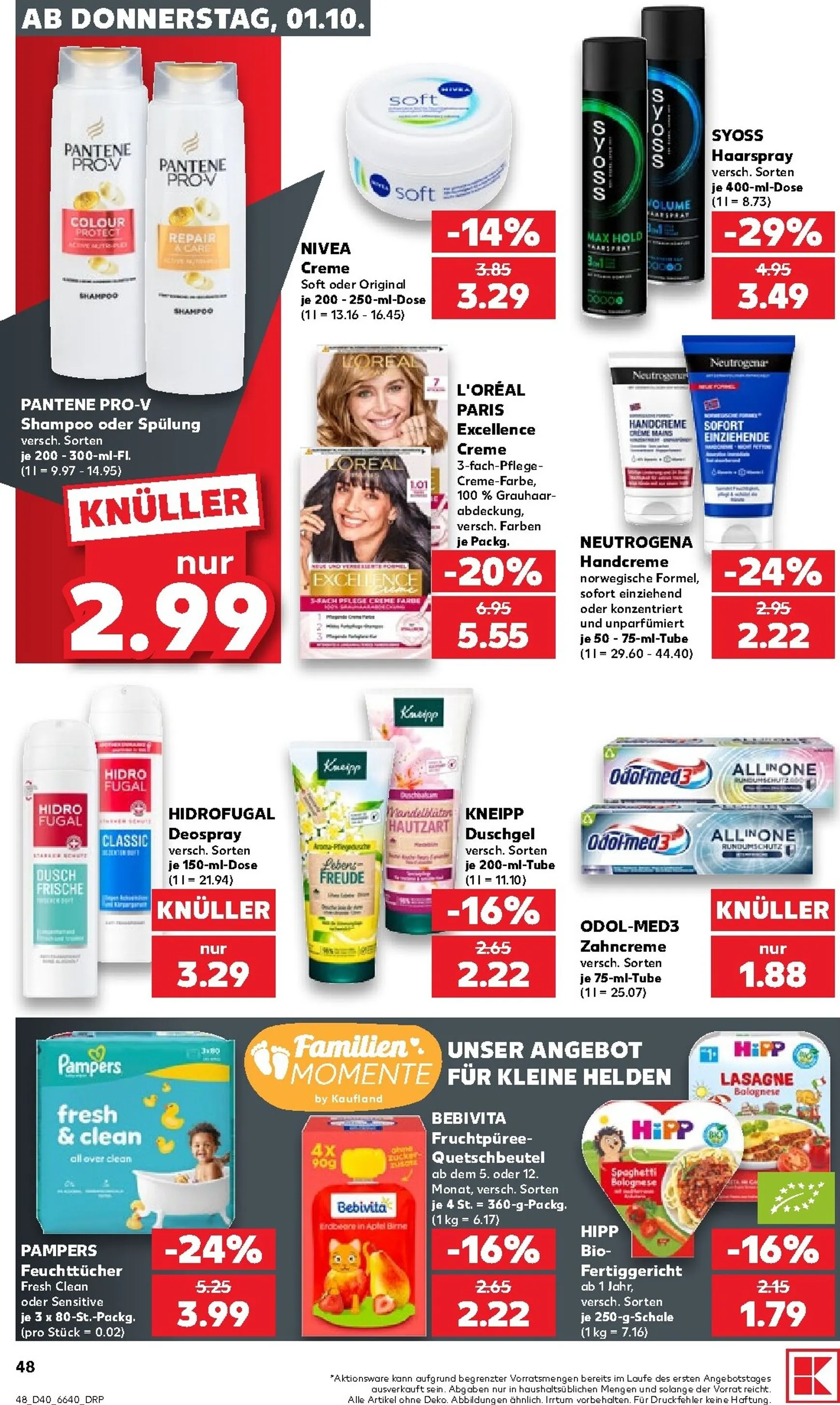 Neuer Kaufland Prospekt – von Donnerstag 01.10.2026 bis Mittwoch 07.10.2026 von 1. Oktober bis 7. Oktober 2026 - Prospekt seite 49