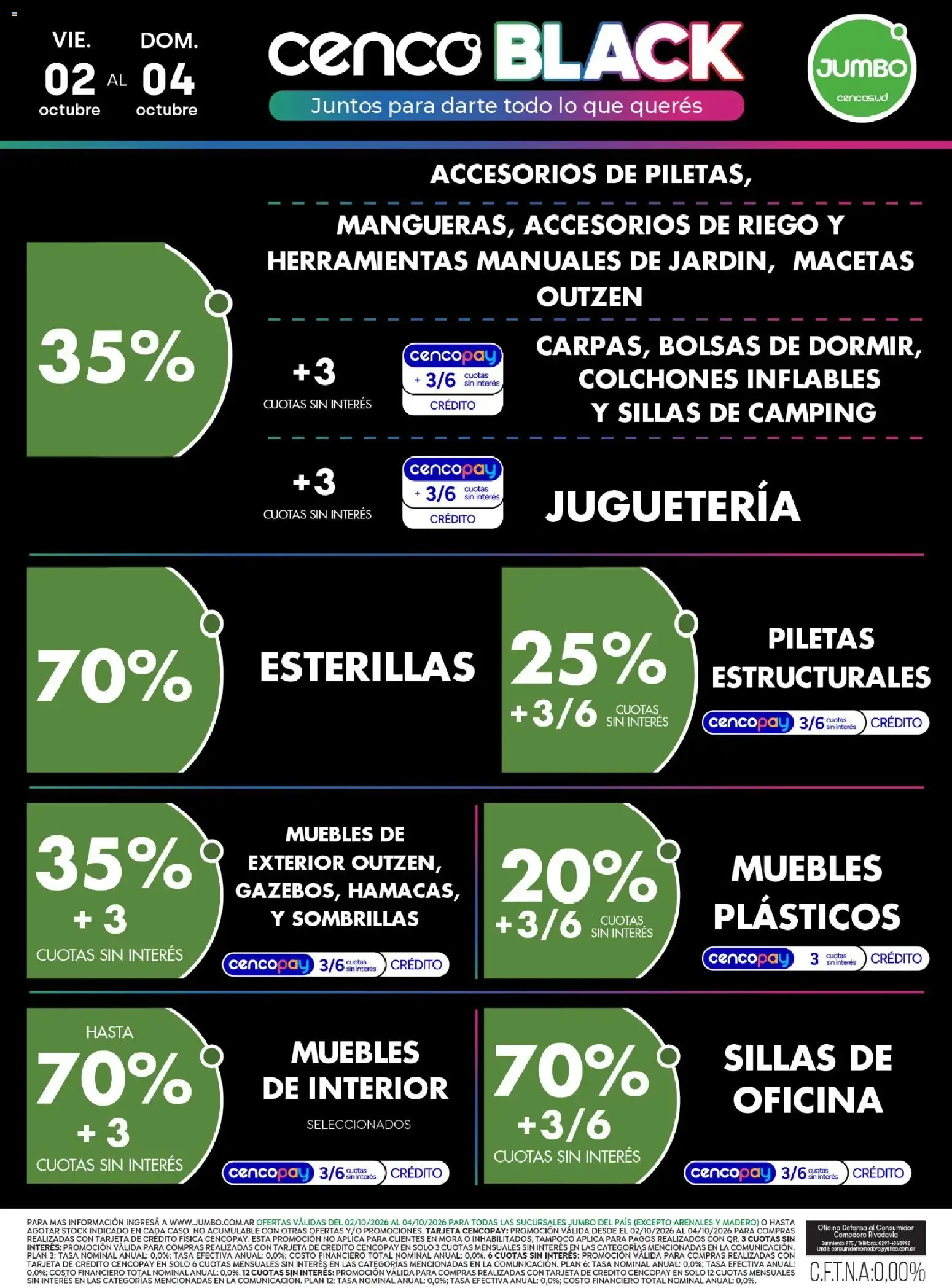 Ofertas de Jumbo - Cenco Black Electro y Hogar del 02/10/2026 - 04/10/2026 2 de octubre al 4 de octubre 2026 - Página 3 del catálogo