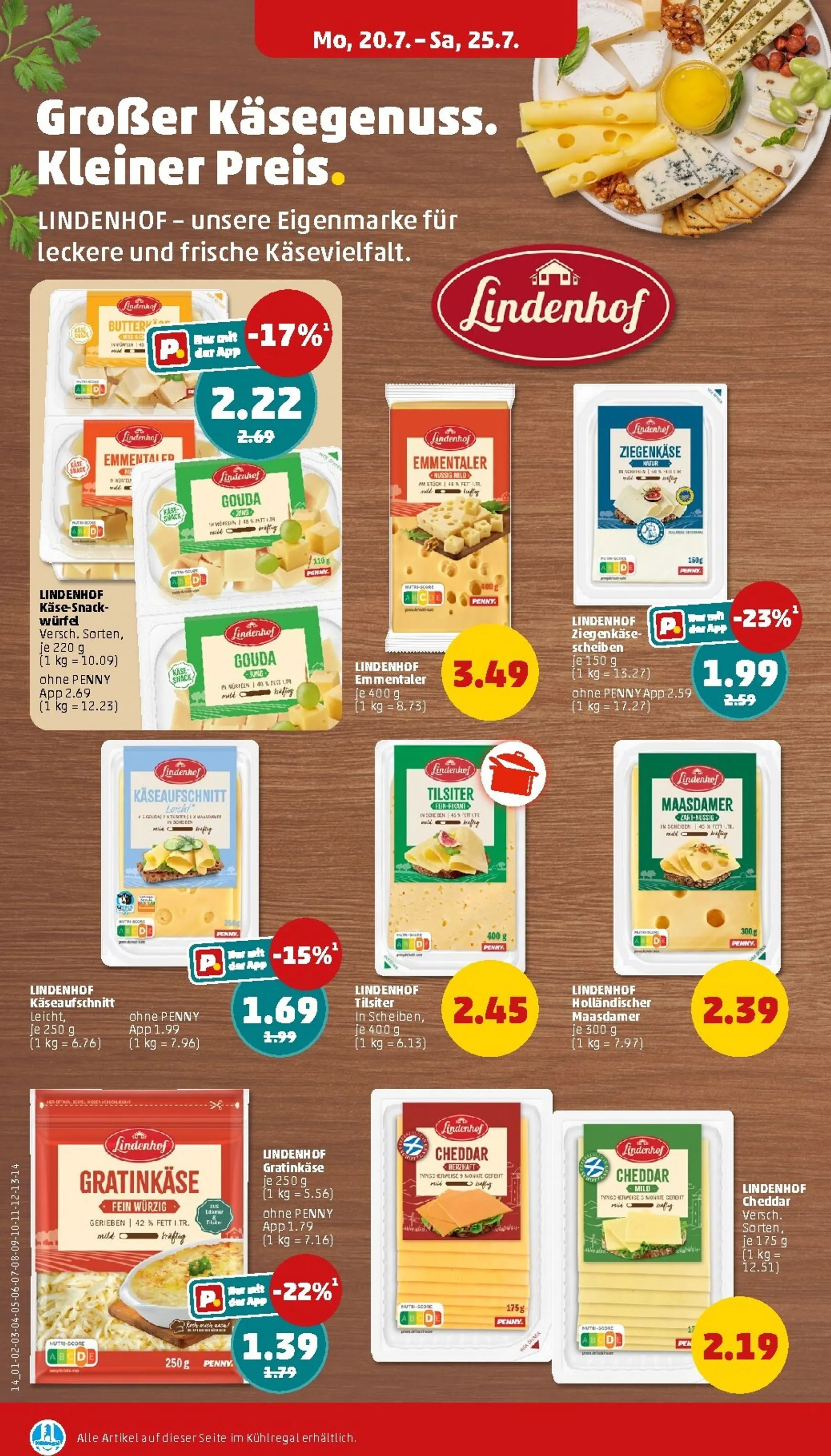PENNY Prospekt nächste Woche – von Montag 20.07.2026 bis Samstag 25.07.2026 von 20. Juli bis 25. Juli 2026 - Prospekt seite 16