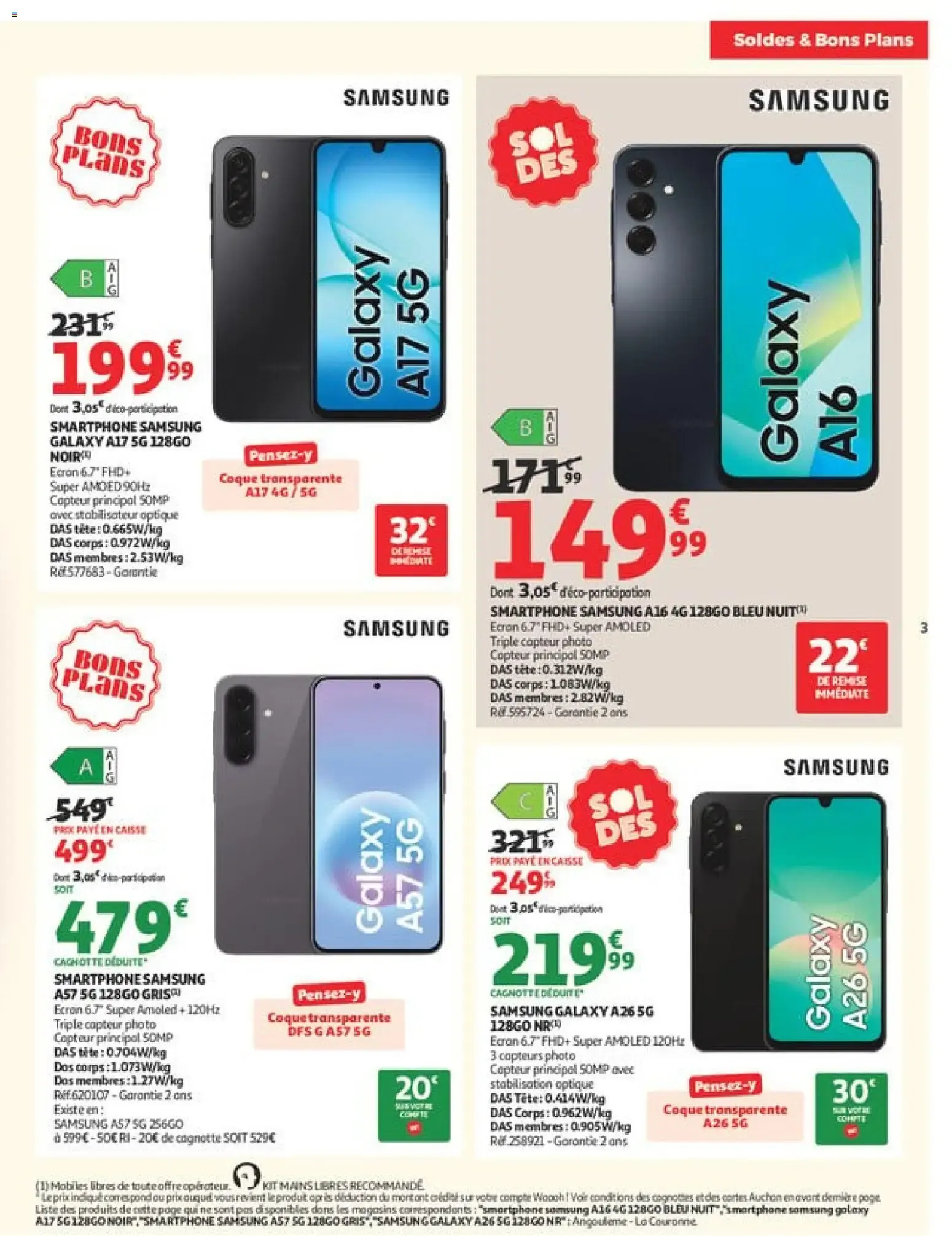Auchan - Soldes & Bons Plans du 24 juin au 21 juillet 2026 - Catalogue page 3