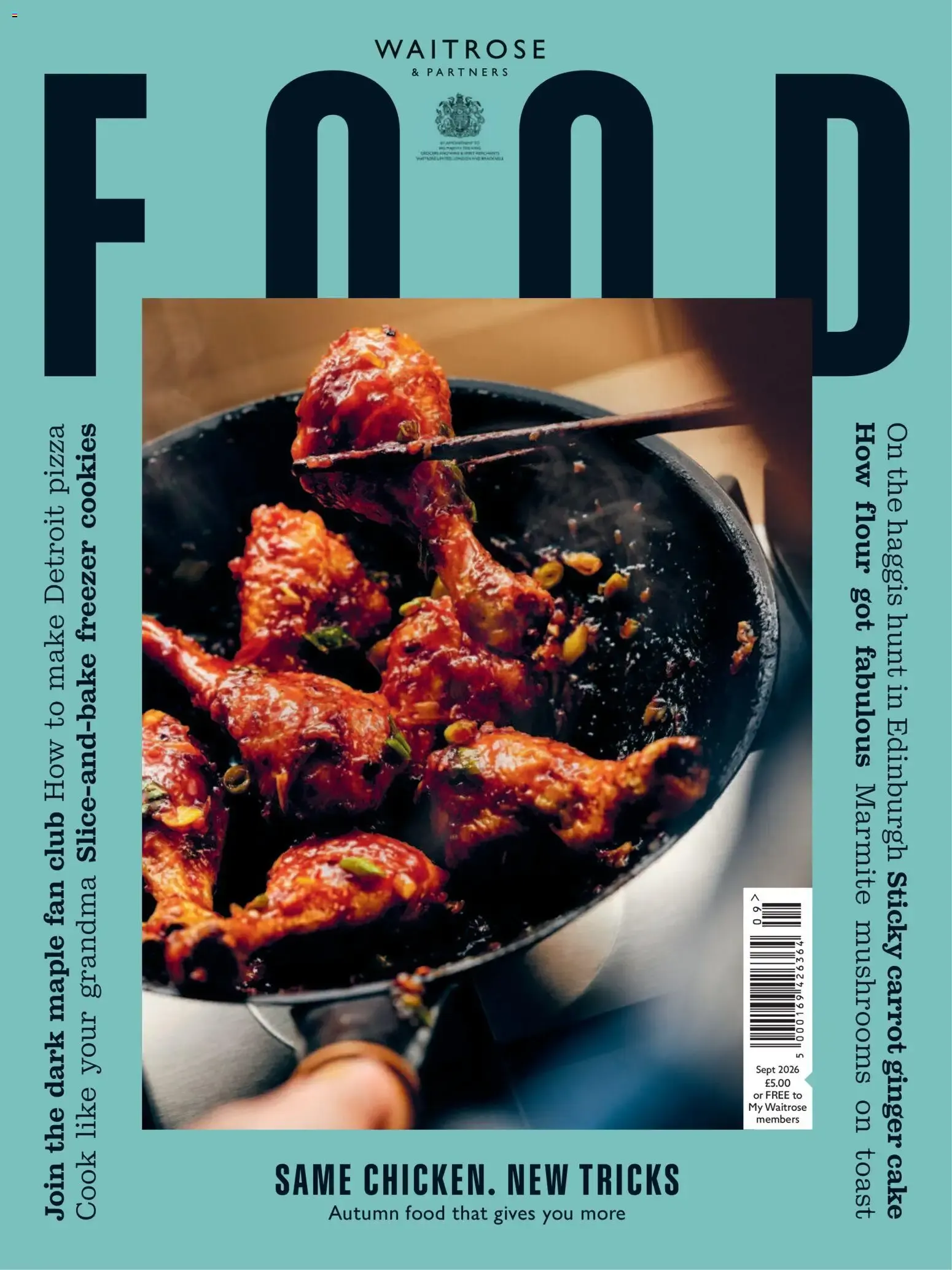 WAITROSE FOOD from 1 September to 30 September 2026 - Catalogue Page 1