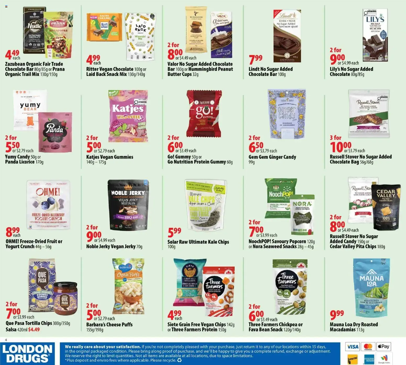 London Drugs flyer - Mindful Choices Insert from Aug 28, 2026 > weekly specials & deals from August 28 to September 23 2026 - flyer page 4
