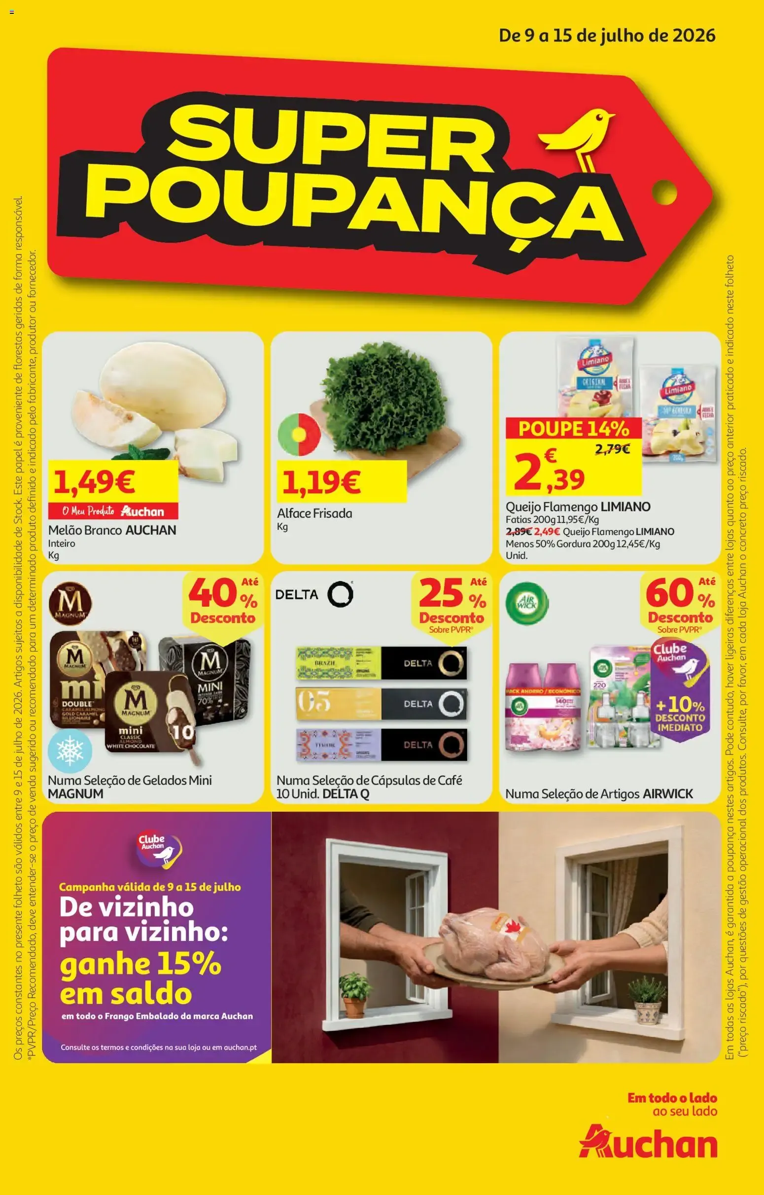 Folheto SUPER POUPANÇA de 9 de julho até 15 de julho 2026 - Pagina 1