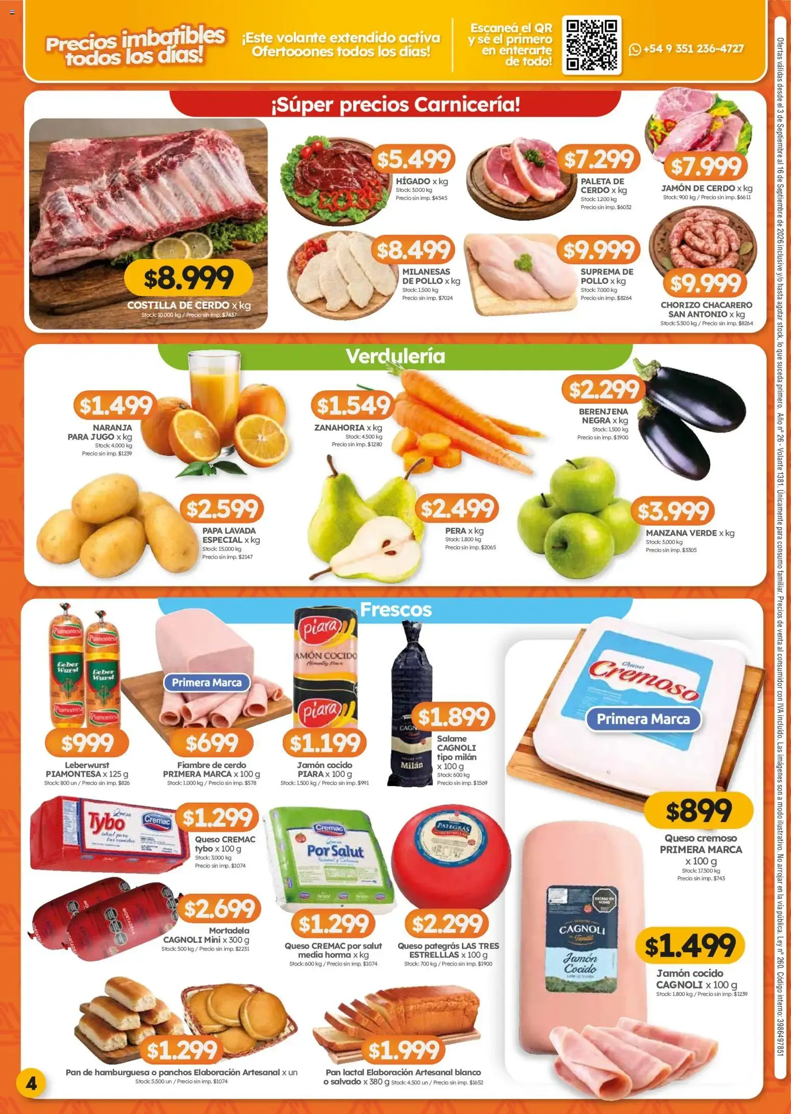 Ofertas de Cordiez - Ofertas || del 03/09/2026 - 16/09/2026 || Catálogo 3 de septiembre al 16 de septiembre 2026 - Página 4 del catálogo