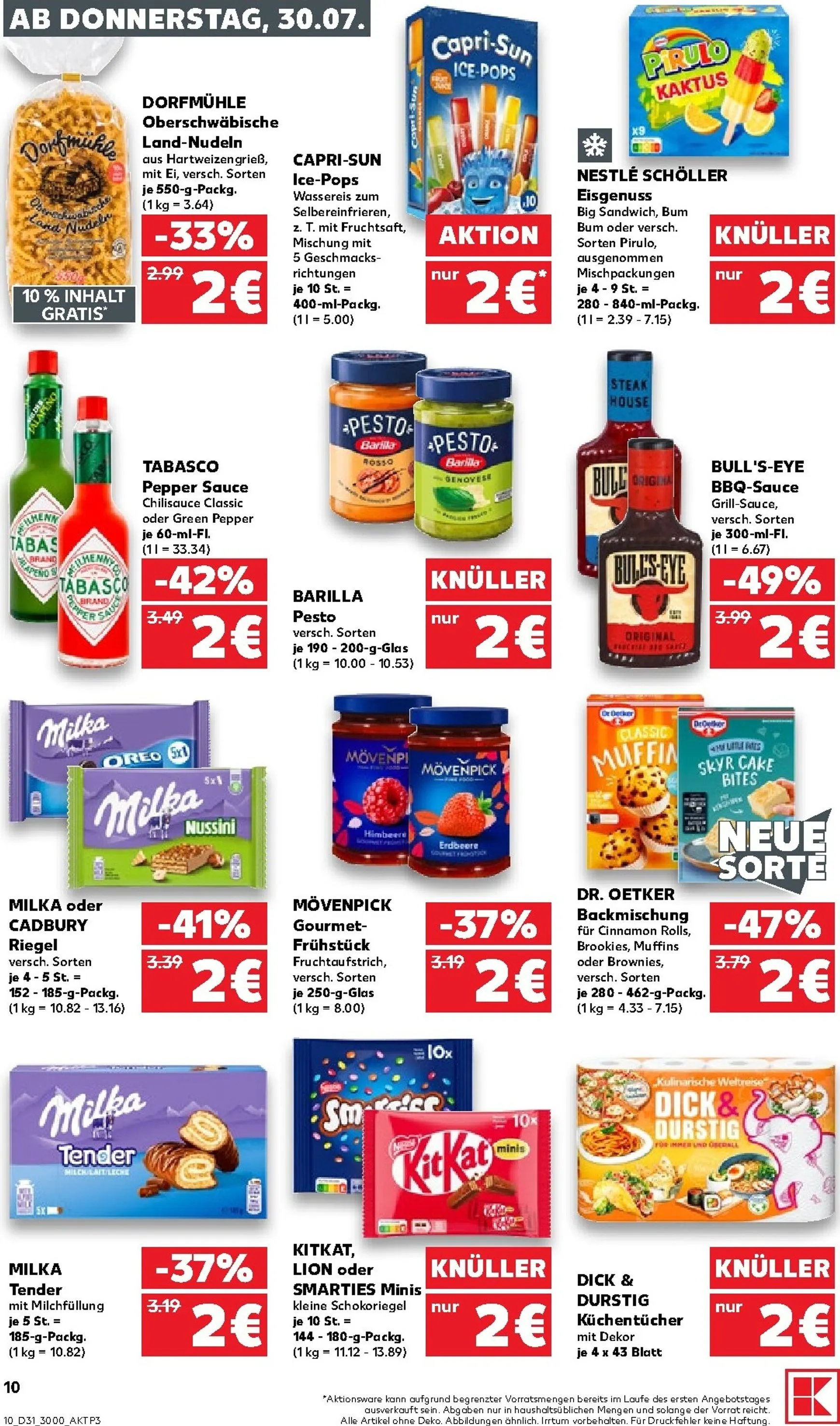 Neuer Kaufland Prospekt – von Donnerstag 30.07.2026 bis Mittwoch 05.08.2026 von 30. Juli bis 5. August 2026 - Prospekt seite 11